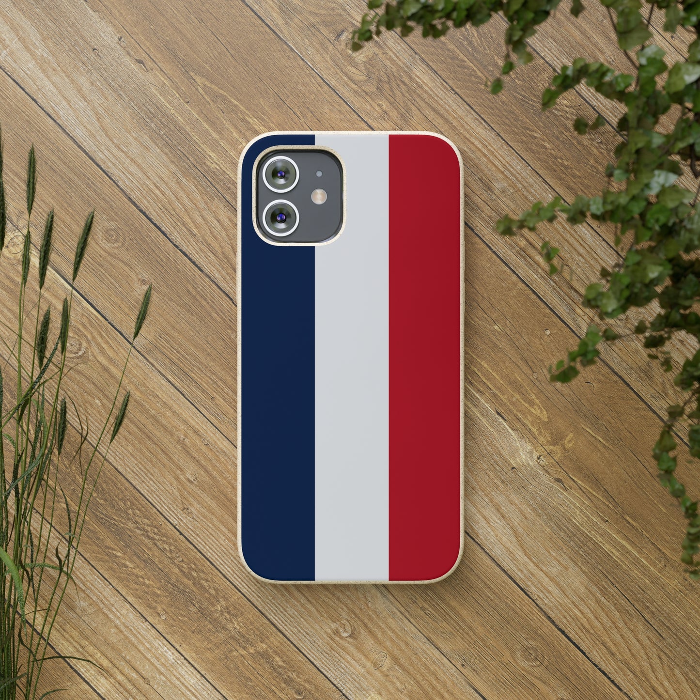 Biodegradable Cases, French Tricolour