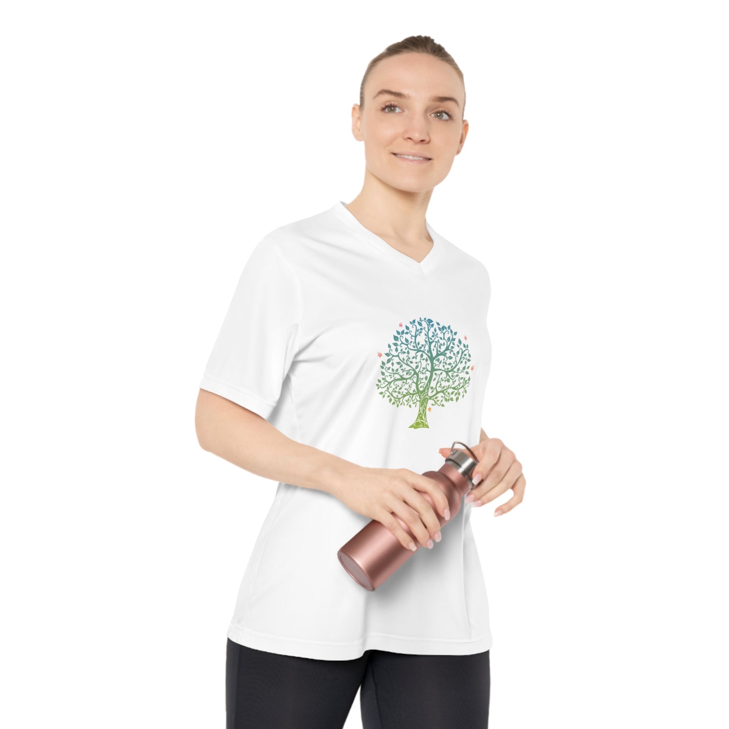 Tree of Life, Women's Performance V-Neck T-Shirt