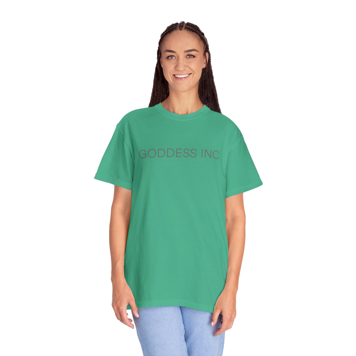 GODDESS INC Garment-Dyed T-shirt