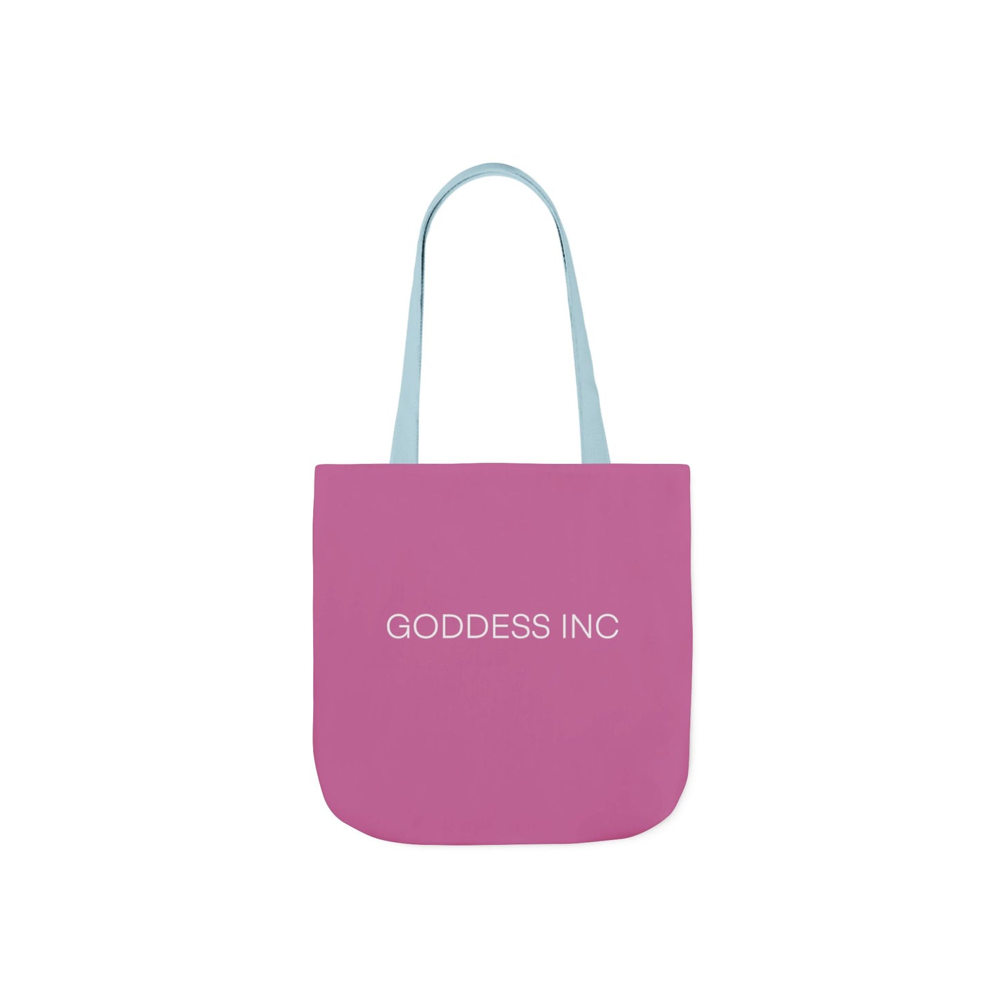 GODDESS INC Canvas Tote Bag, 5-Color Straps, Pink and White