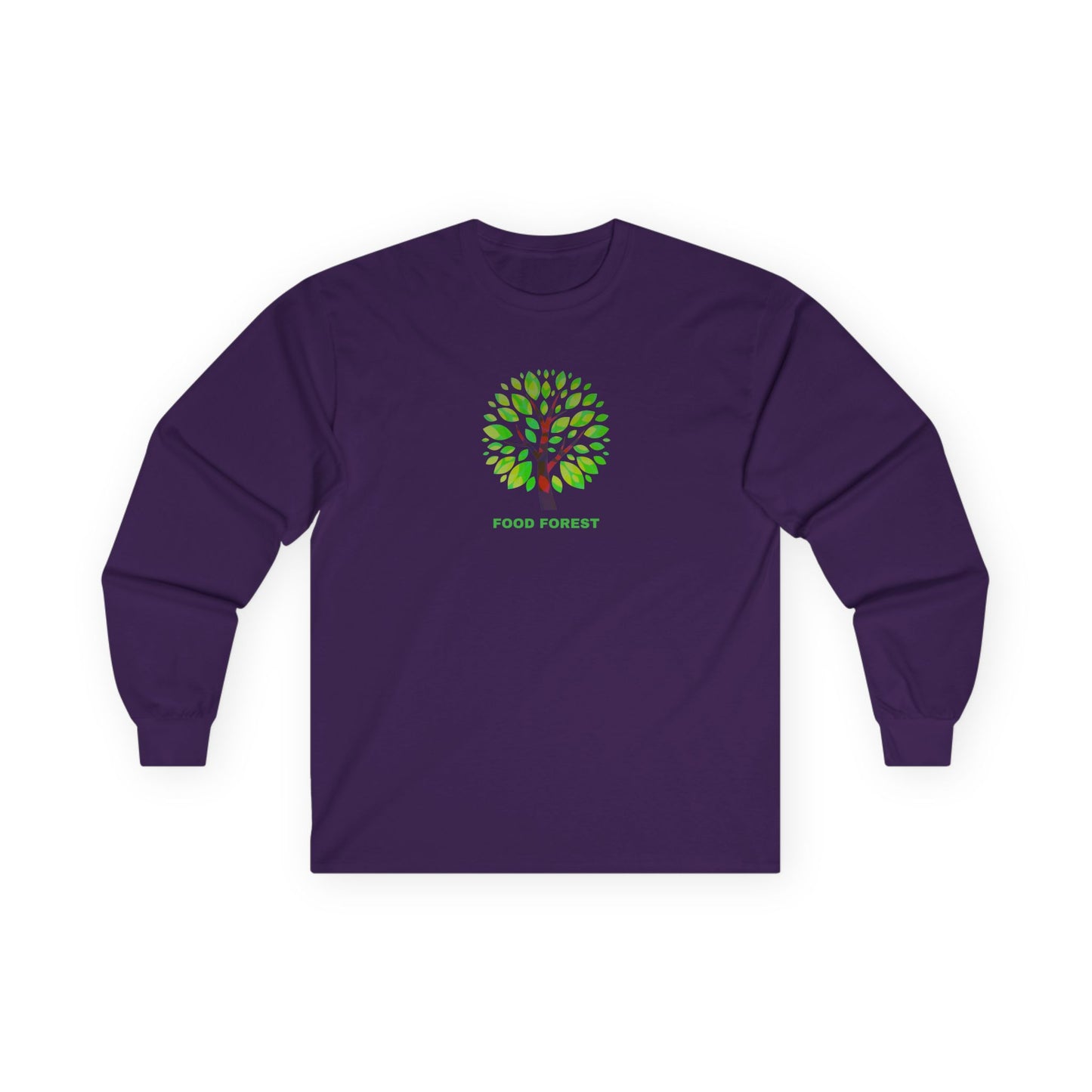 FOOD FOREST Ultra Cotton Long Sleeve Tee
