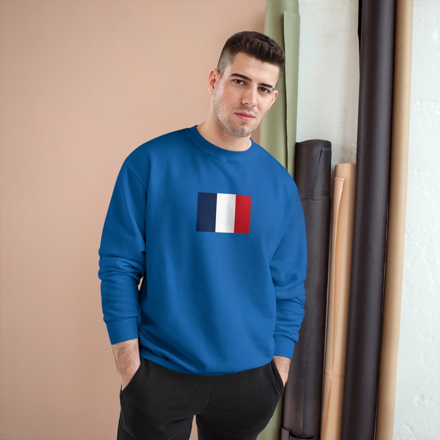 Champion Sweatshirt, French Flag