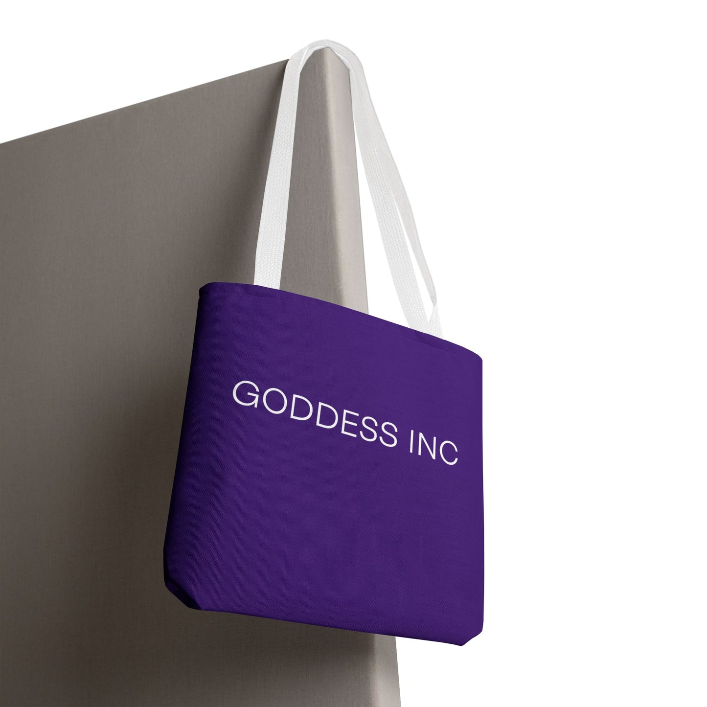 GODDESS INC Tote Bag, Purple