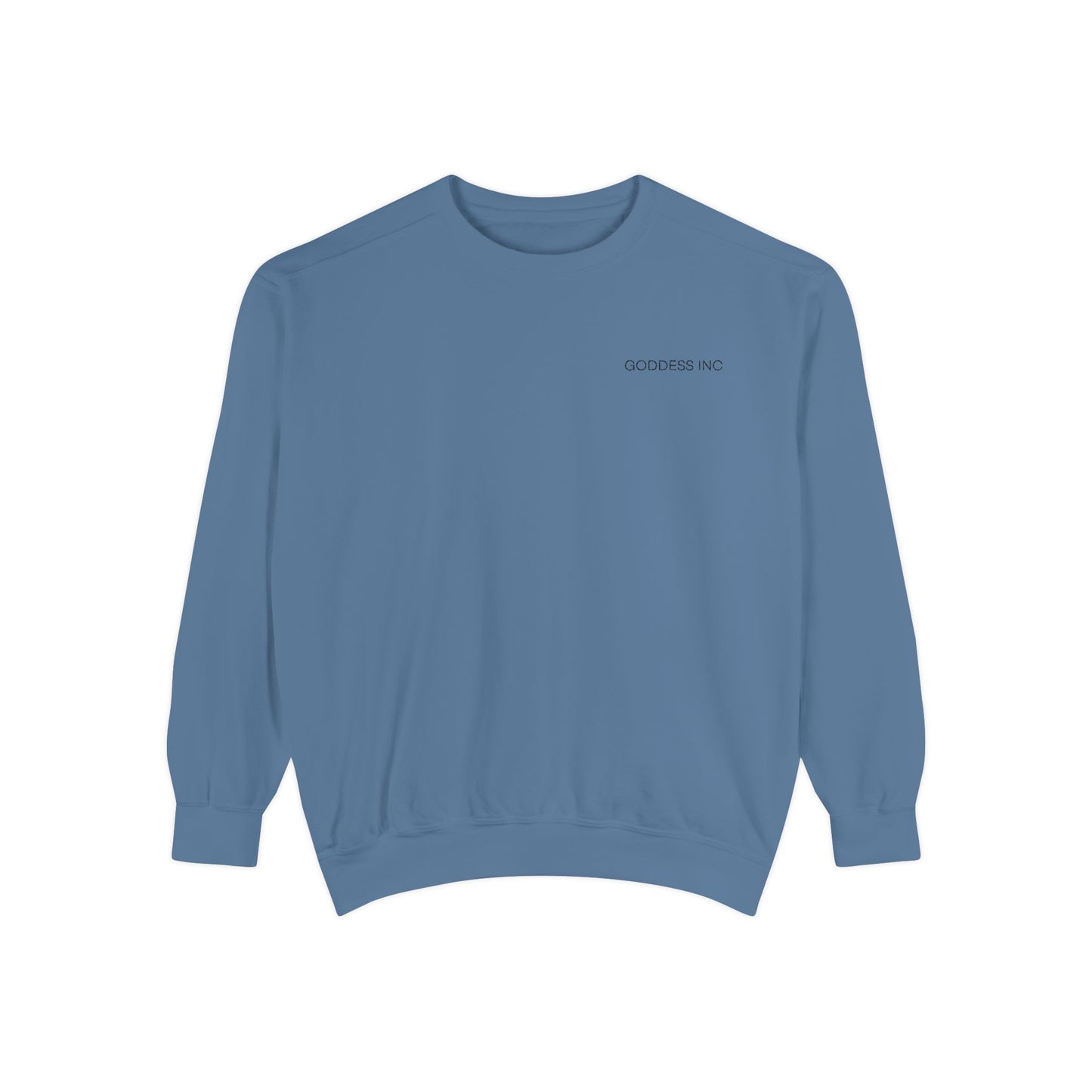 GODDESS INC Garment-Dyed Sweatshirt