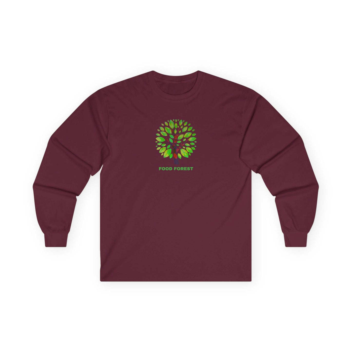 FOOD FOREST Ultra Cotton Long Sleeve Tee