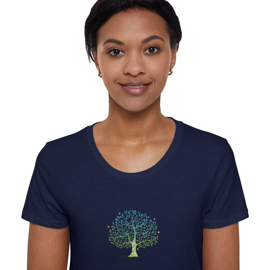 Tree of Life, Women's Organic Short Sleeve T-Shirt