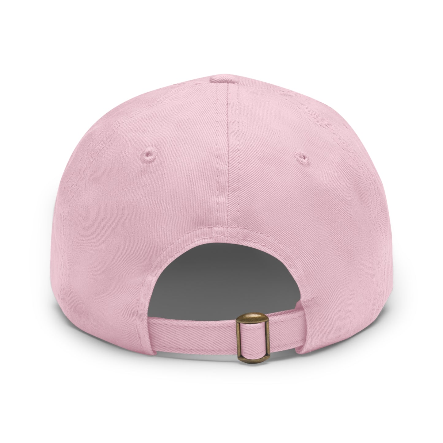 BIKE, Dad Hat with Leather Patch (Rectangle)