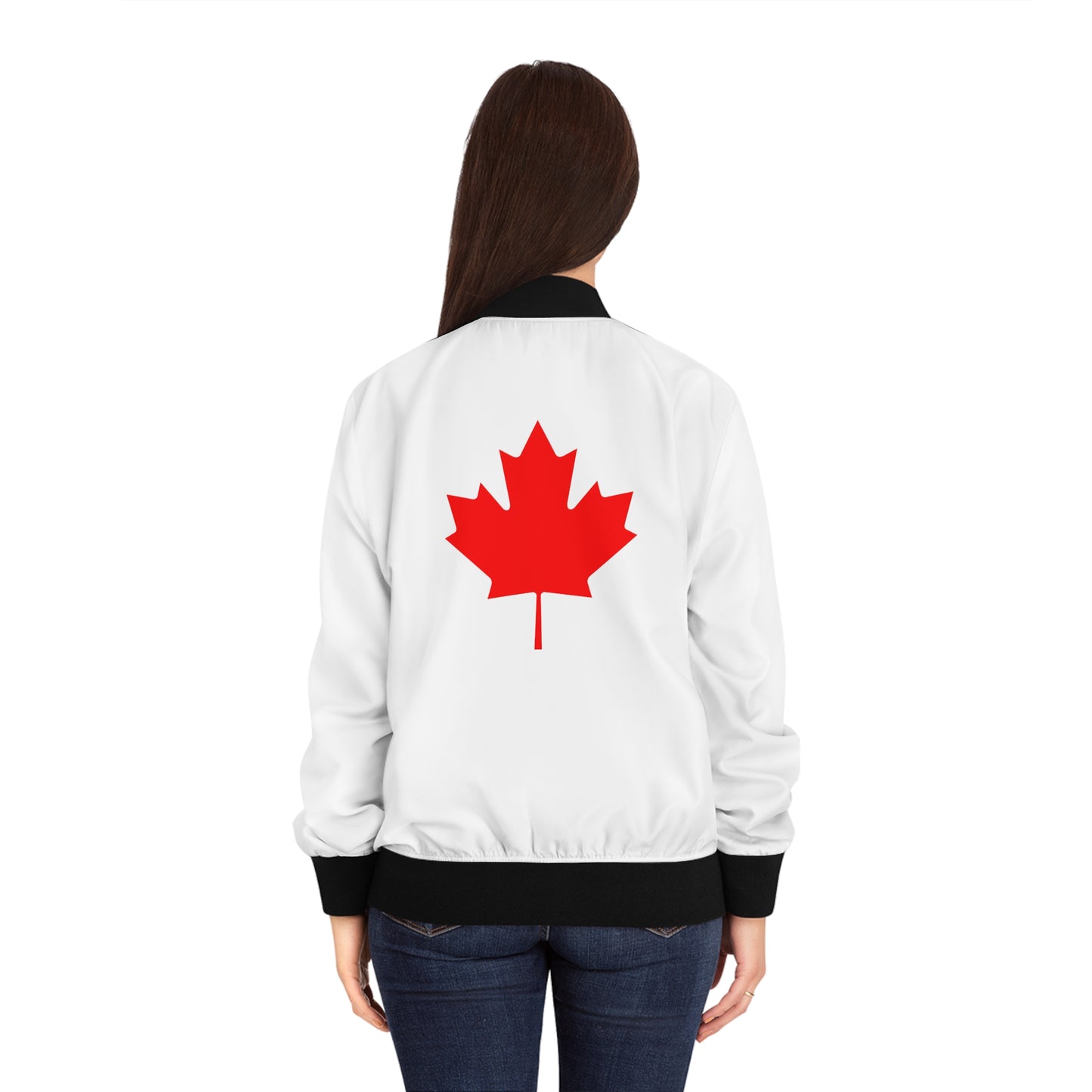 Canadian Maple Leaf, Women's Bomber Jacket
