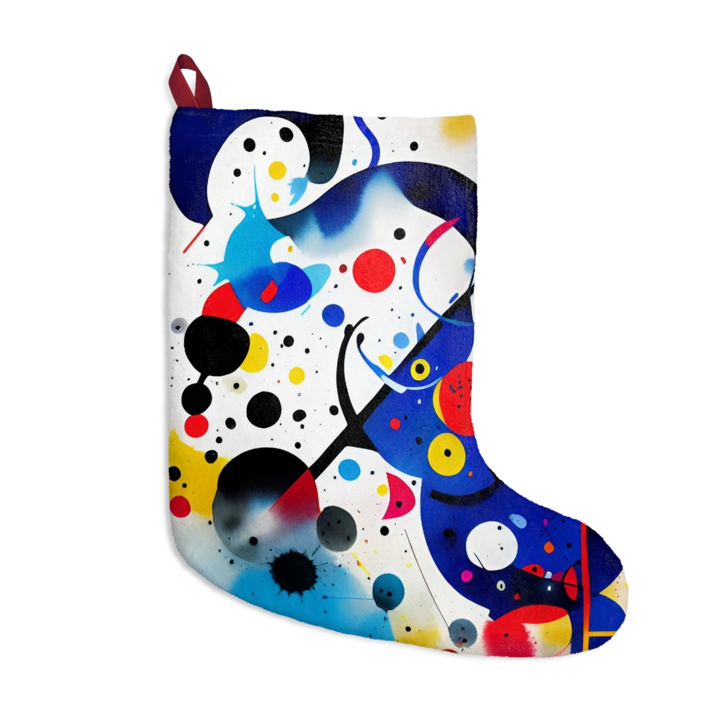 Abstract Christmas Stockings, Inspired by Miro