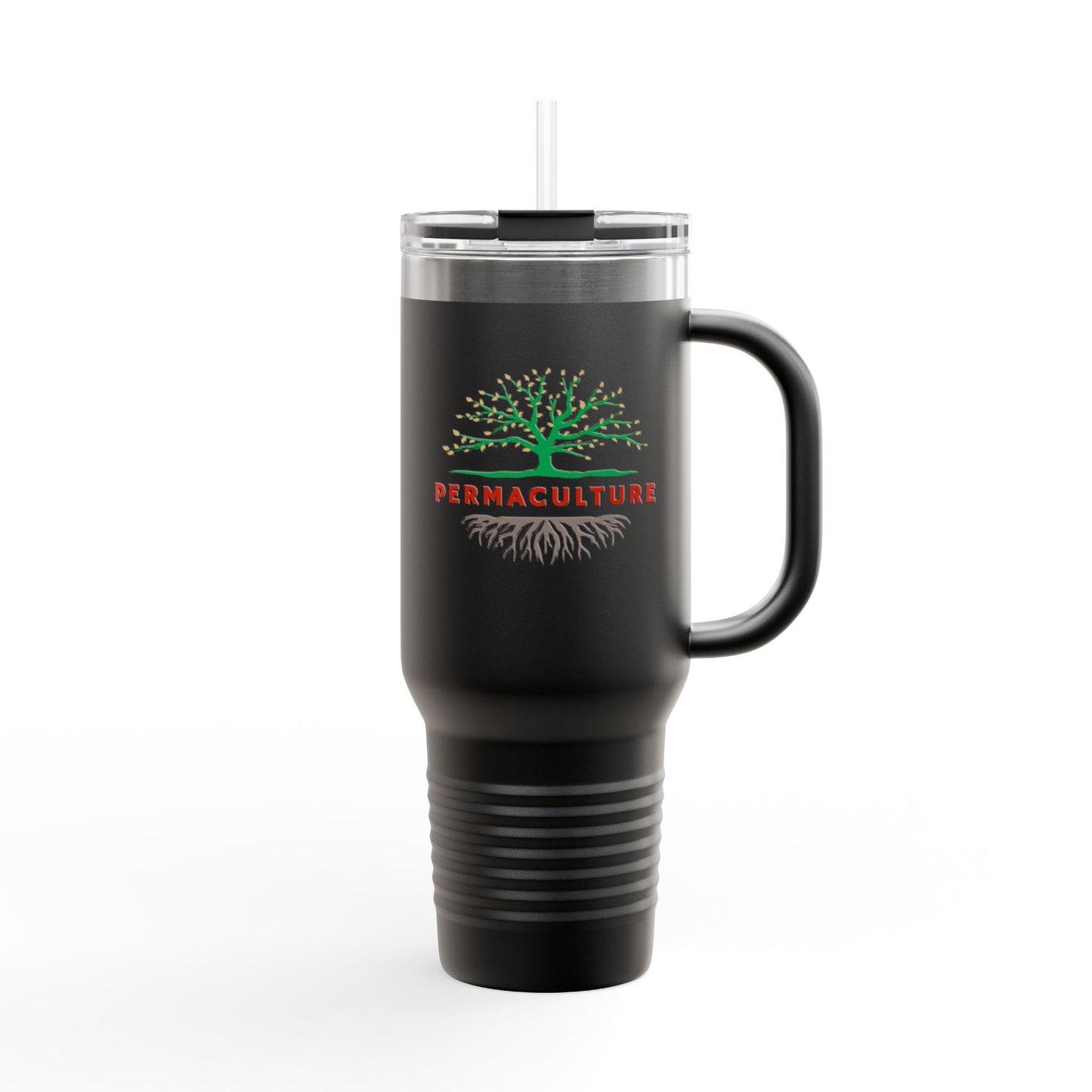 PERMACULTURE Insulated Travel Mug, 40oz