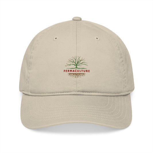 Permaculture Organic Baseball Cap (Embroidery)
