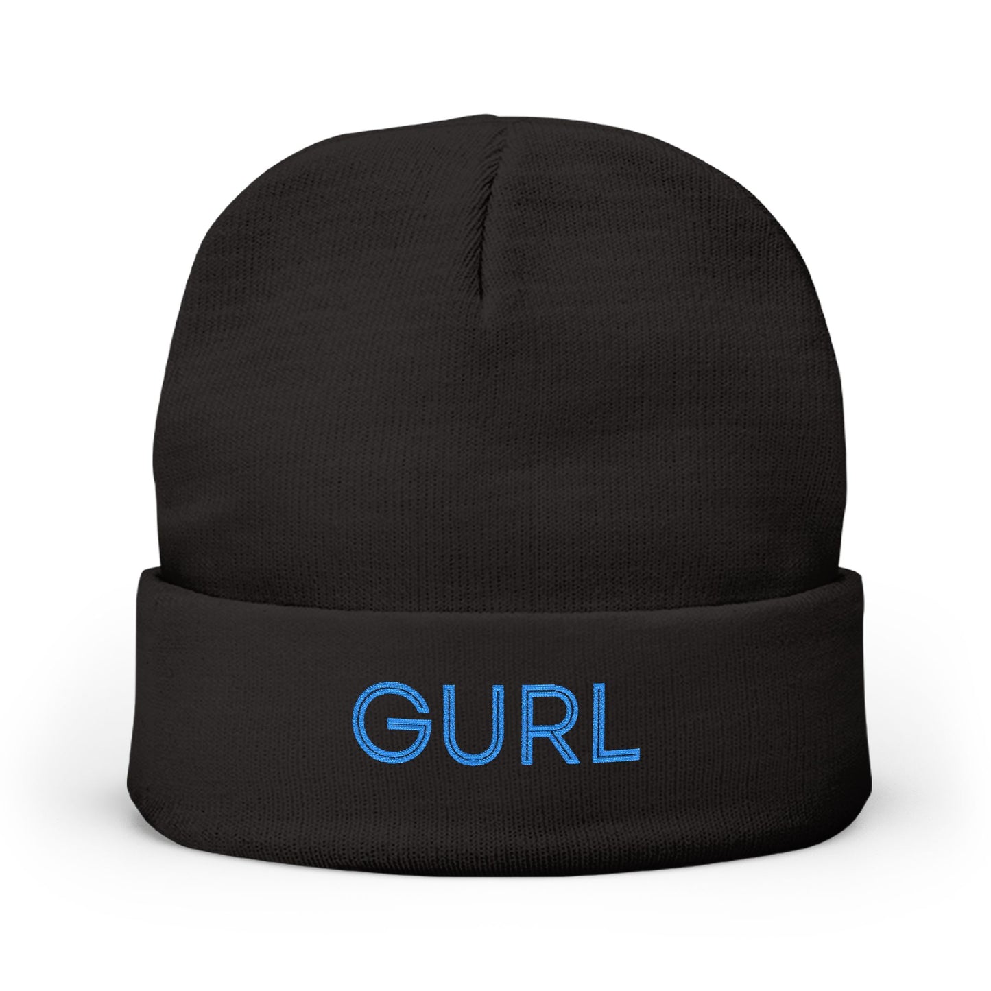GURL Knit Beanie (Embroidery)