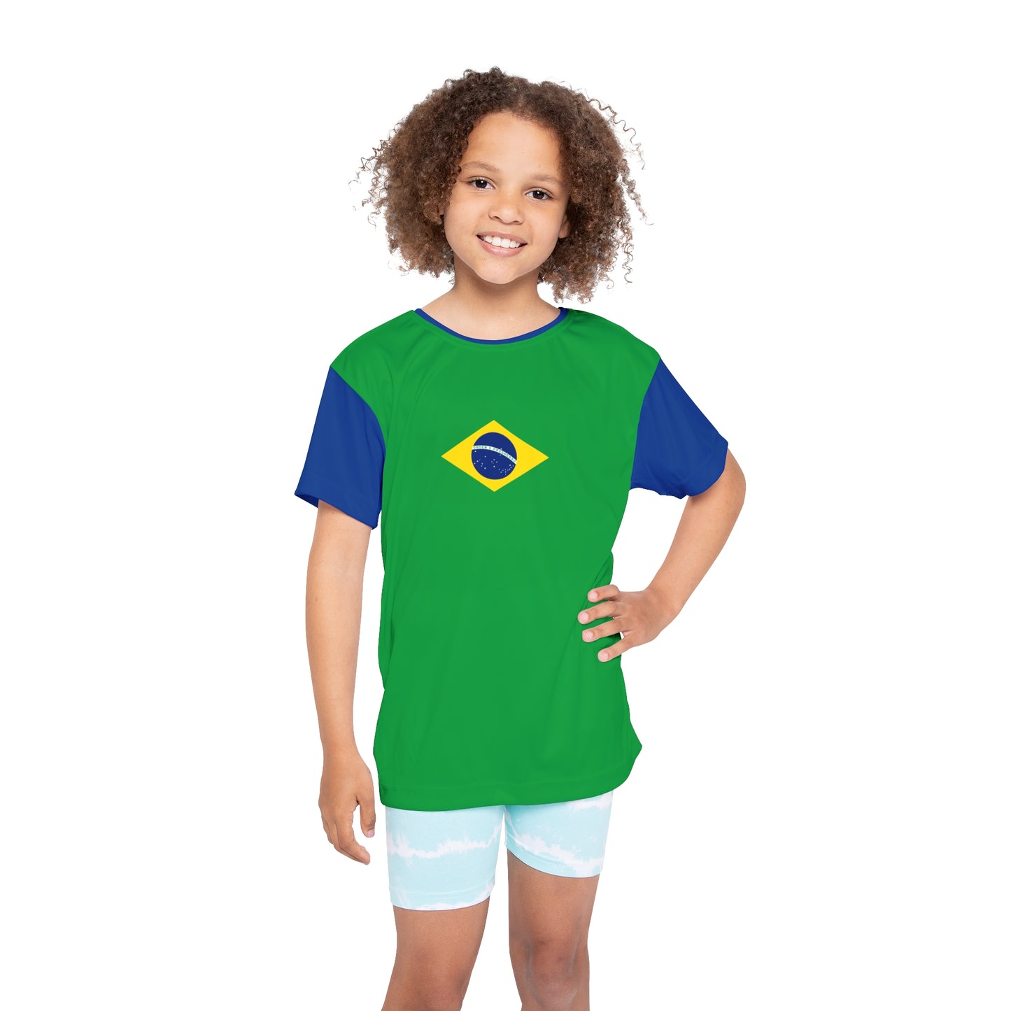 BRAZIL Kids Sports Jersey