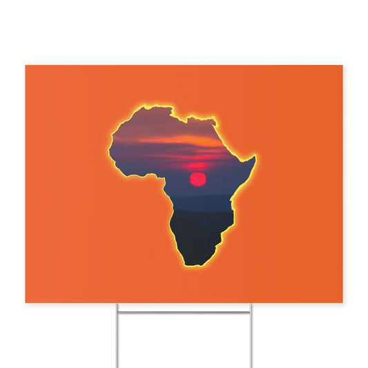 AFRICA Yard Sign