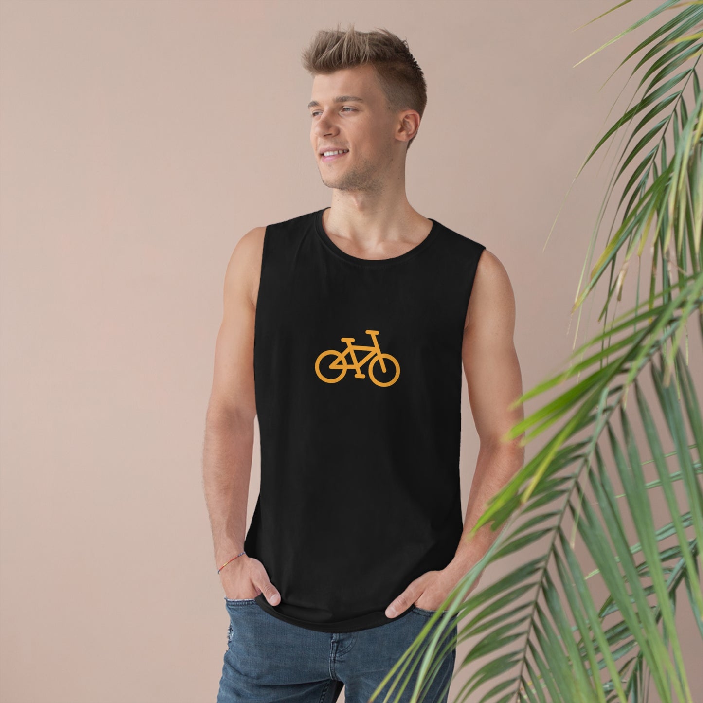 BIKE Barnard Tank, Orange Print