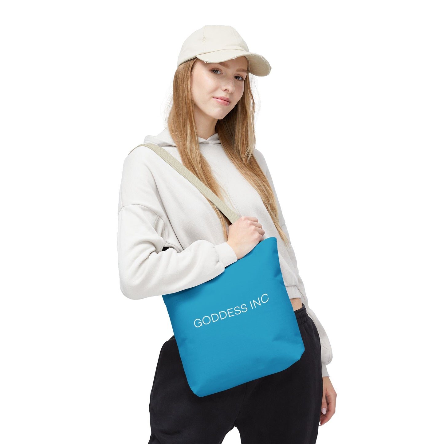 GODDESS INC Tote Bag, Blue