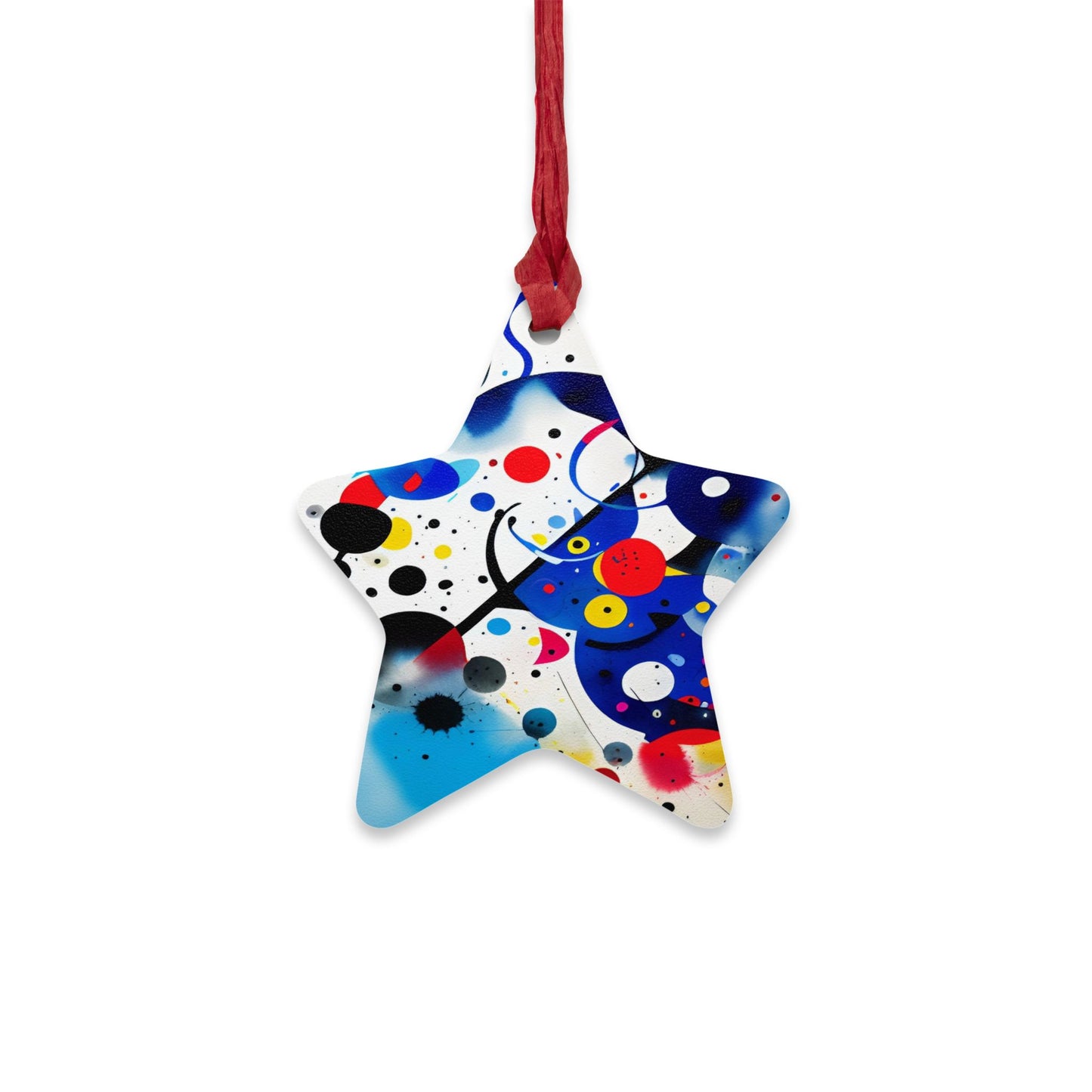 Wooden Ornaments, Inspired by Miro