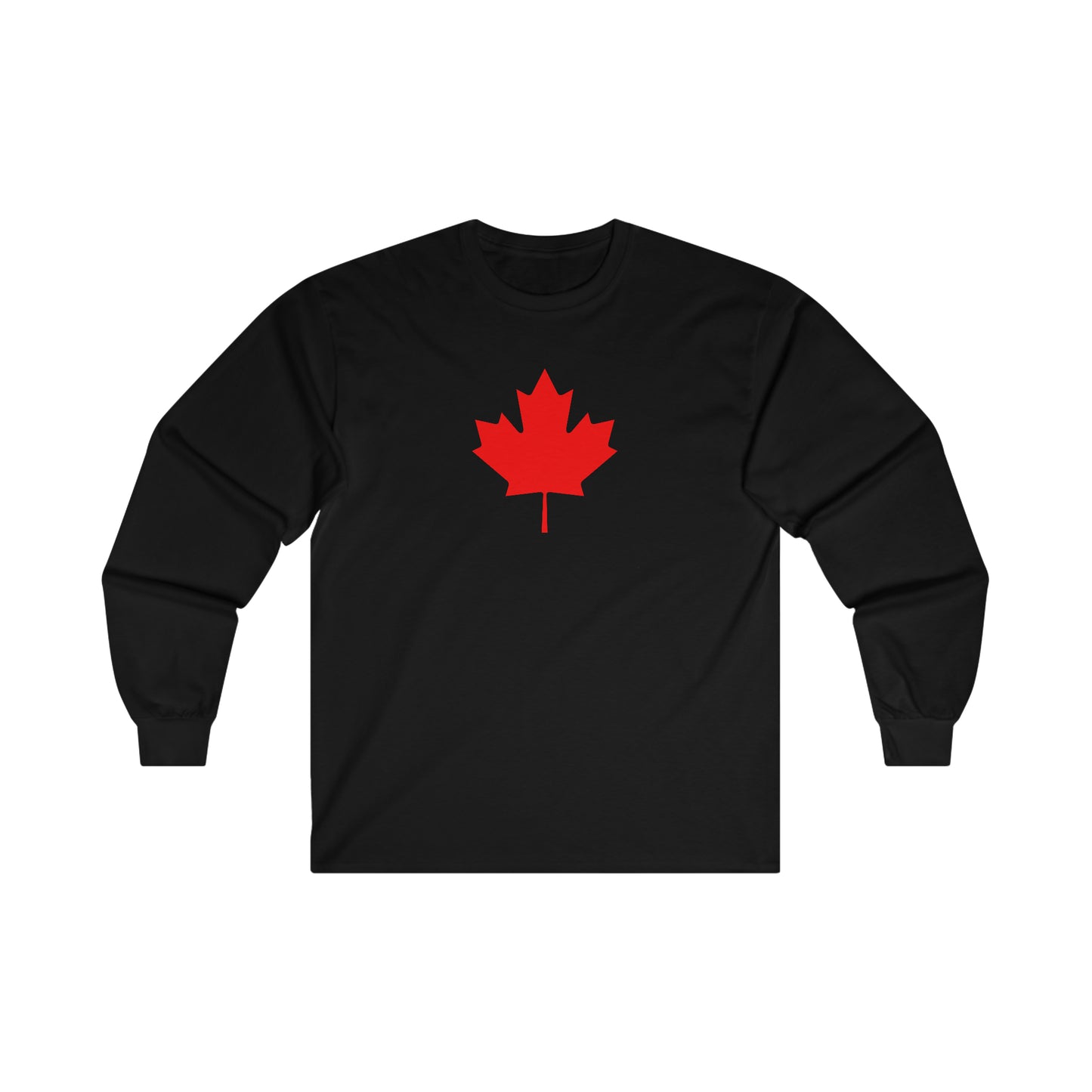 Canadian Maple Leaf Ultra Cotton Long Sleeve Tee