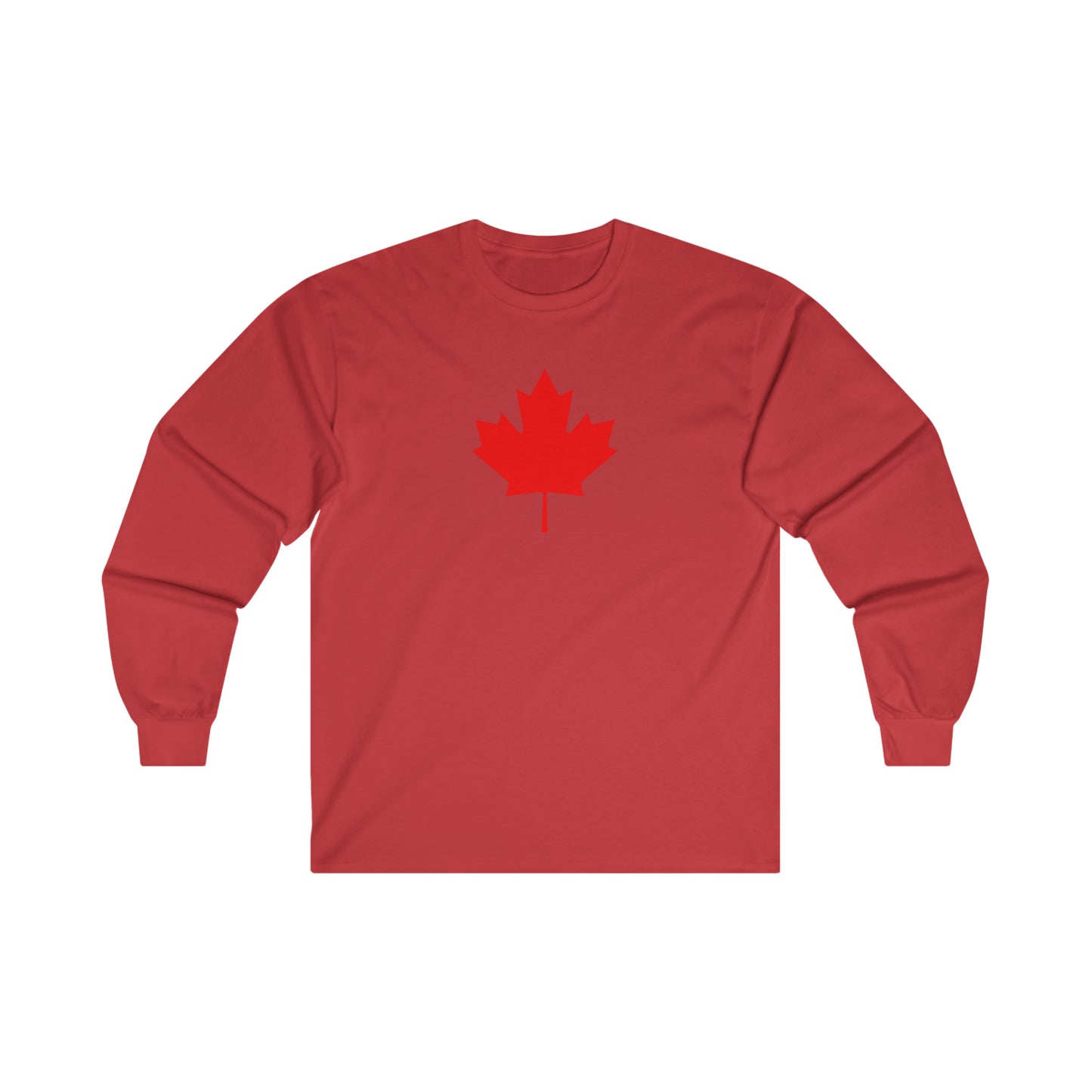 Canadian Maple Leaf Ultra Cotton Long Sleeve Tee