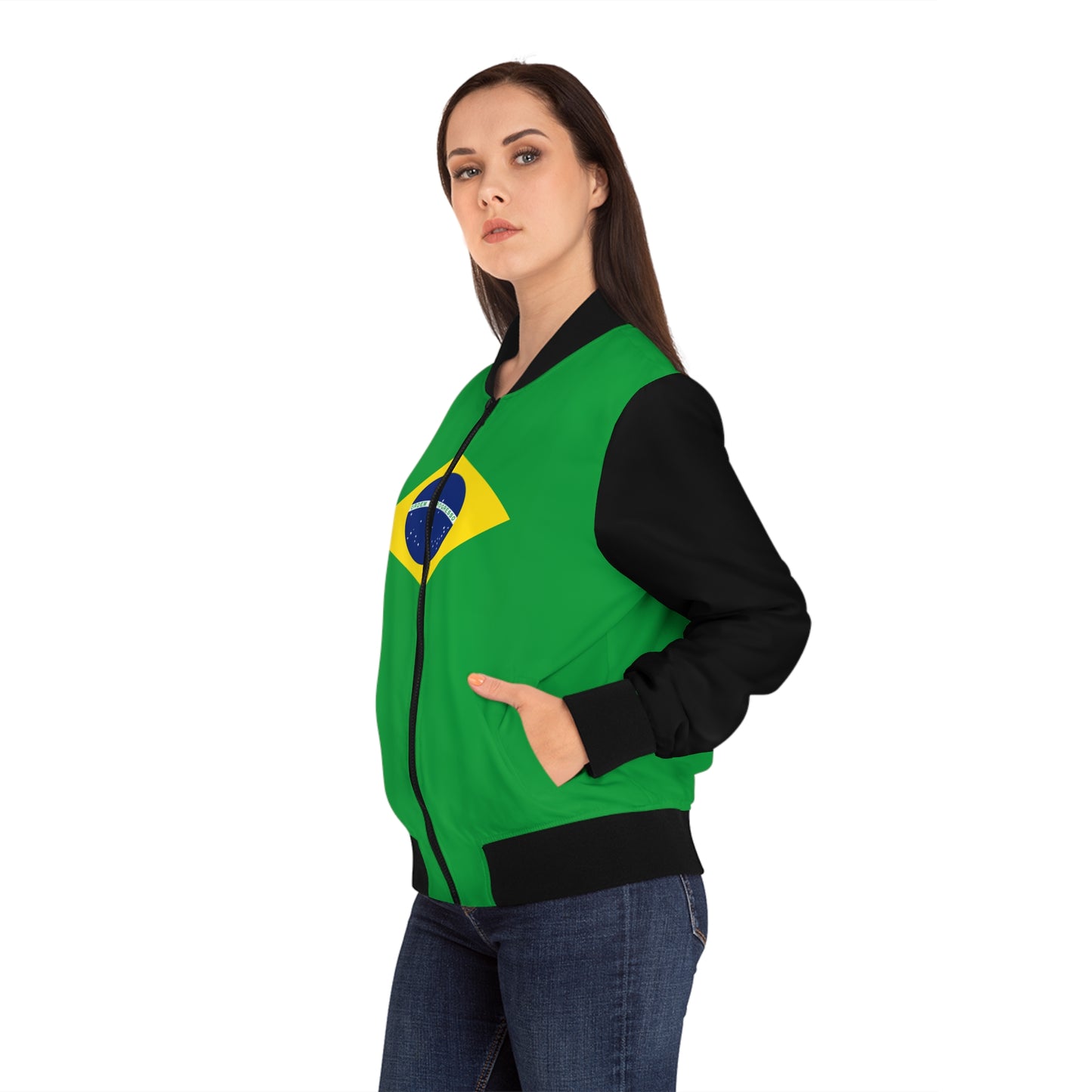 BRAZIL Women's Bomber Jacket