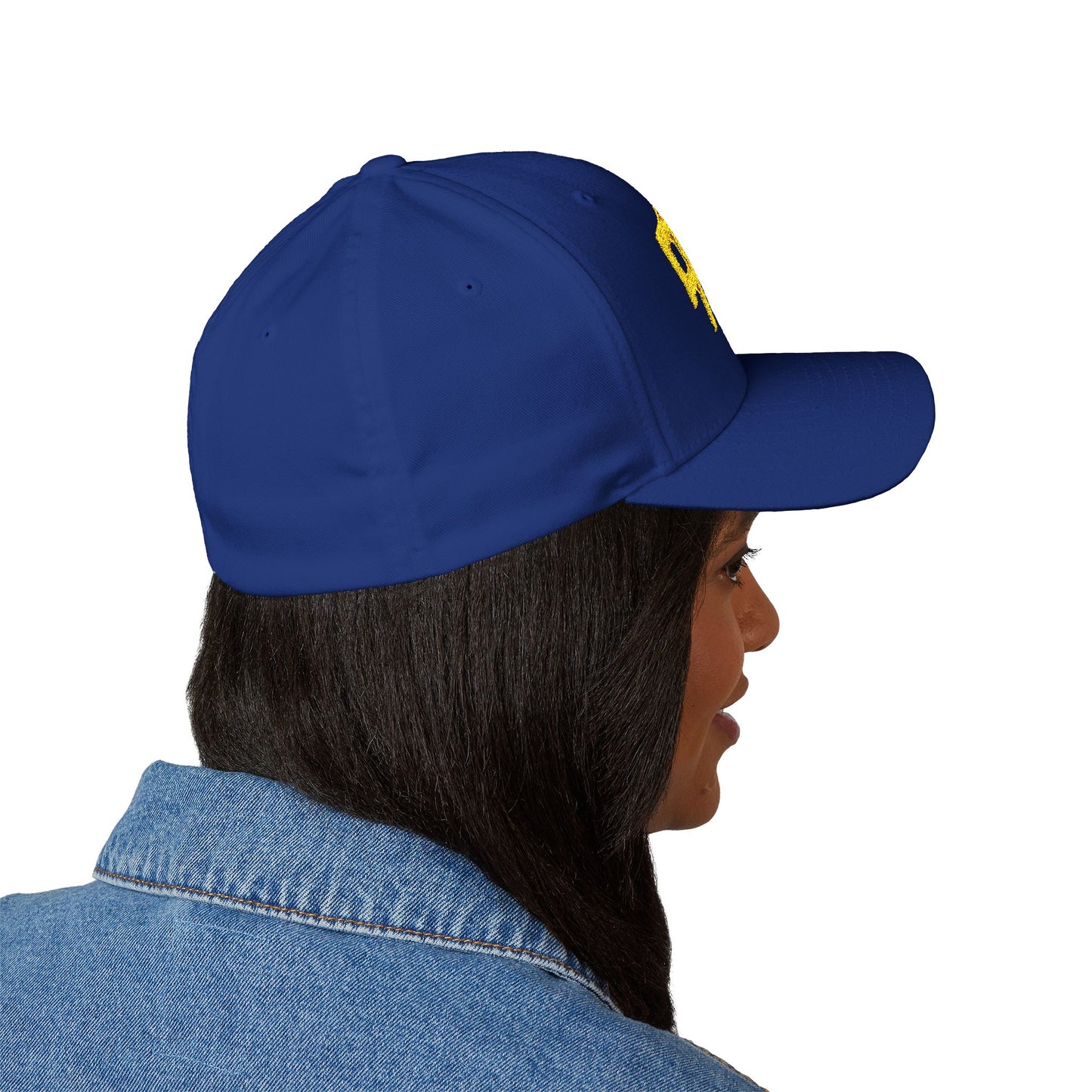 Zhongguo, Closed-Back Structured Cap (Embroidery)