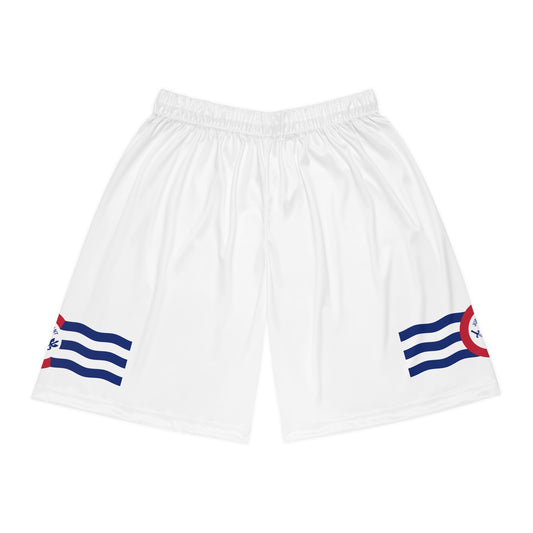 Basketball Shorts, Cincinnati Flag Design