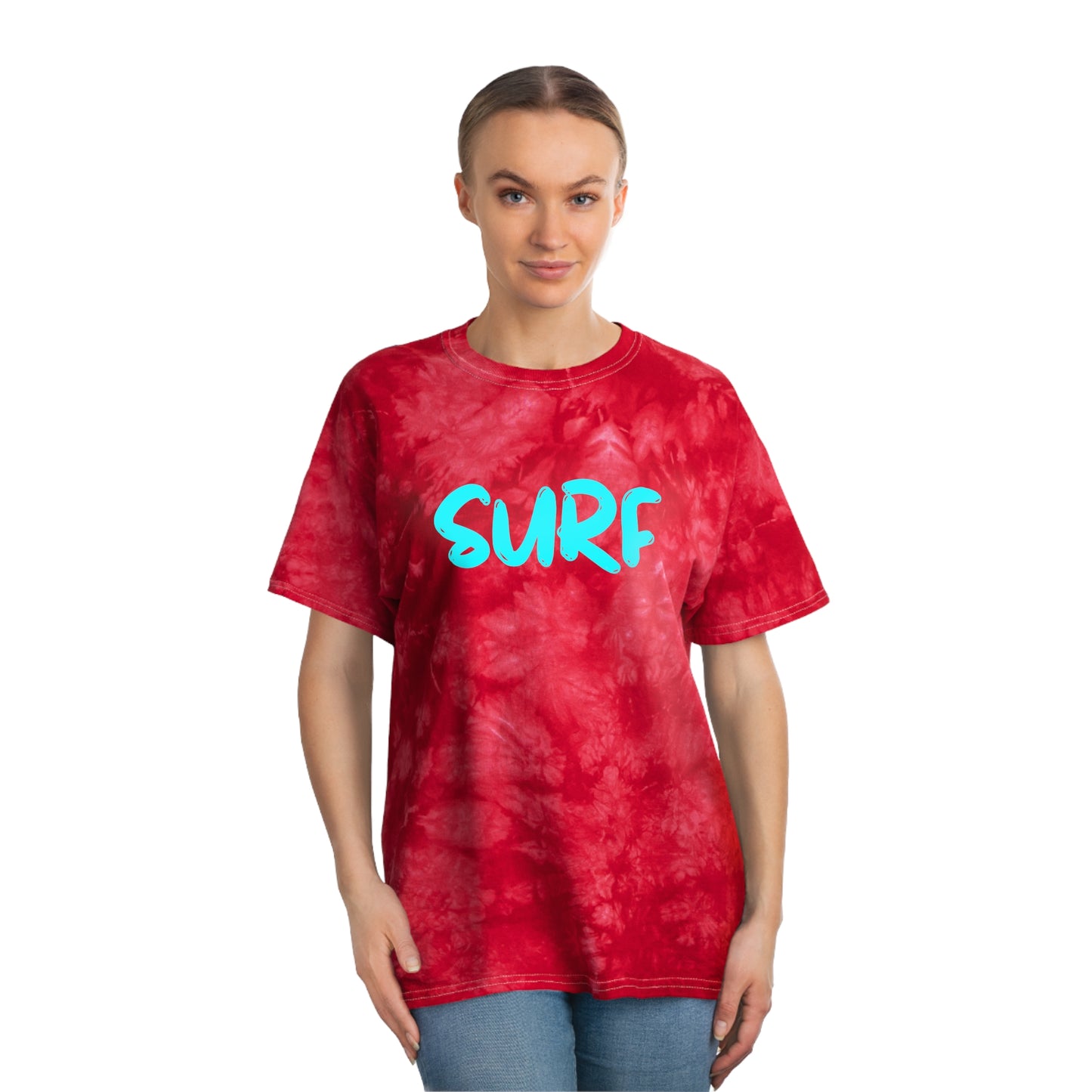 SURF Tie-Dye Tee, Crystal