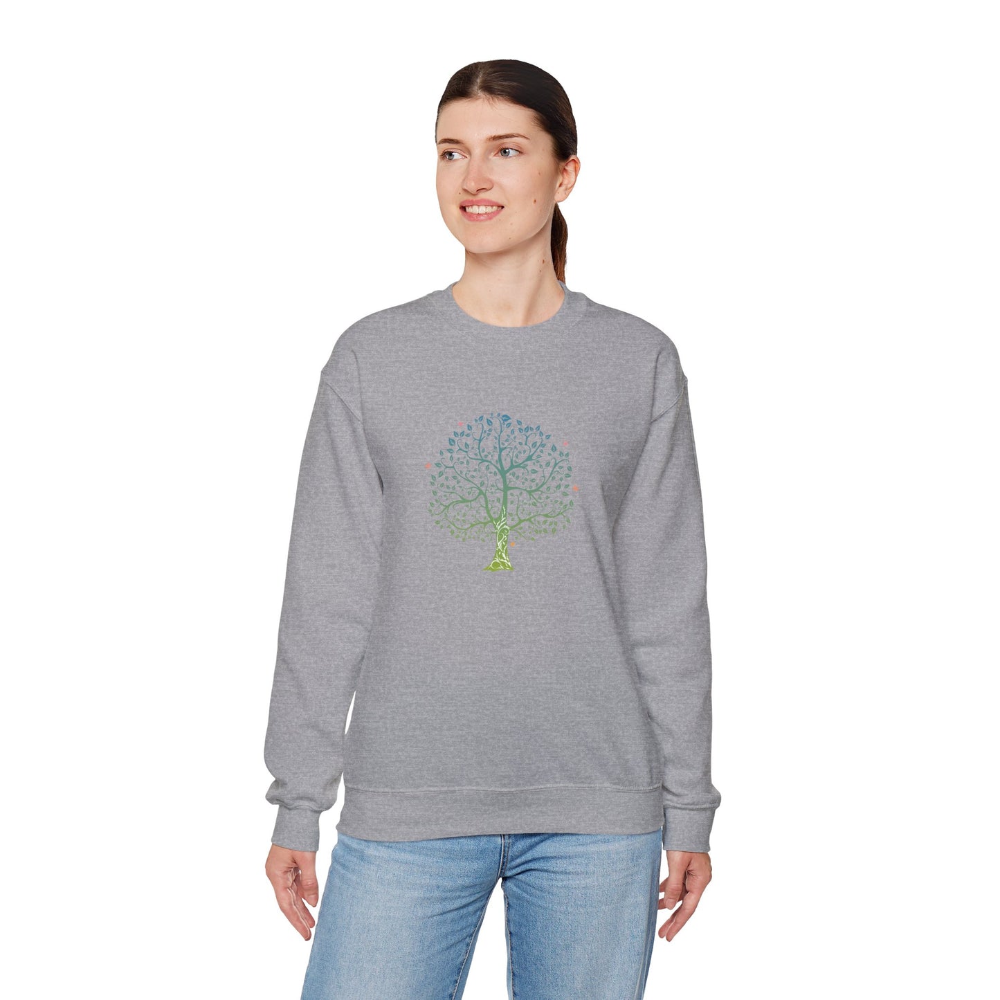 Tree of Life, Unisex Heavy Blend™ Crewneck Sweatshirt