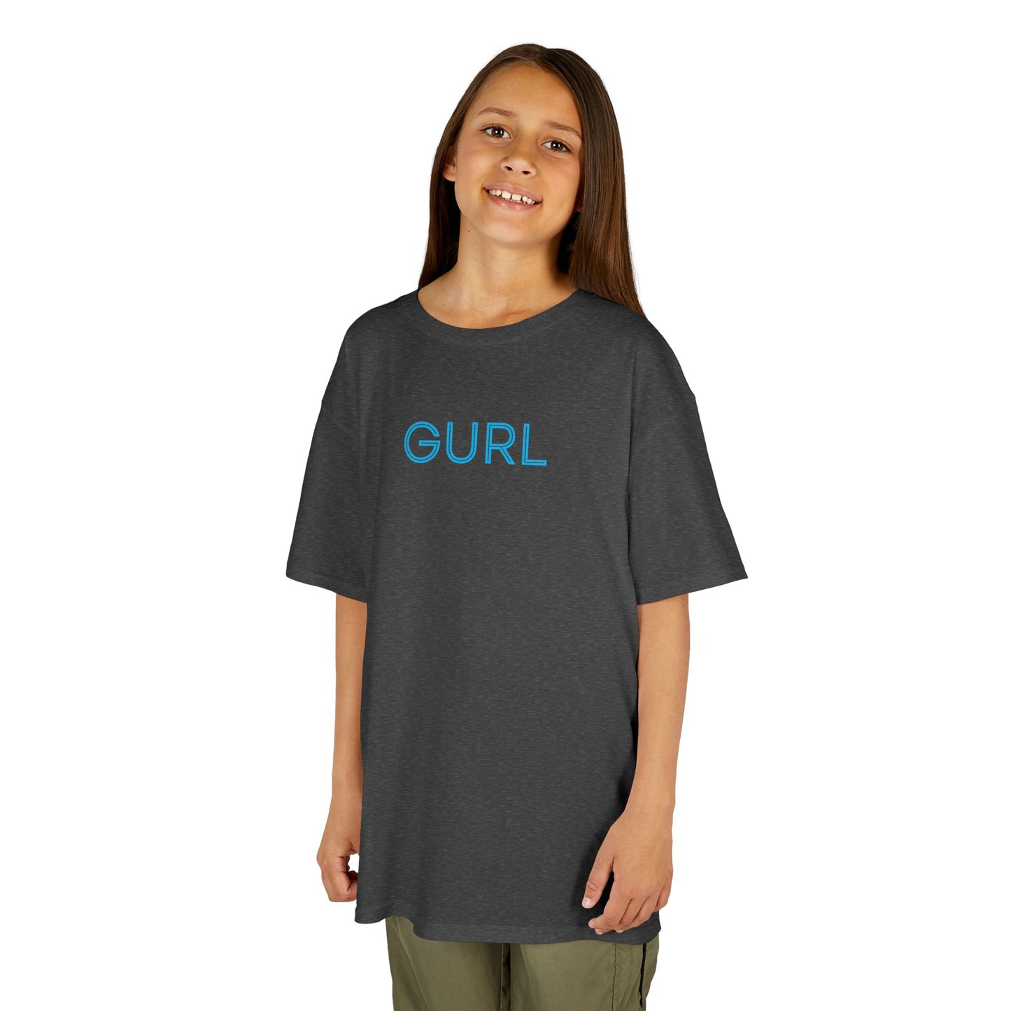 GURL Heavy Cotton™ Tee, Girls Sizes