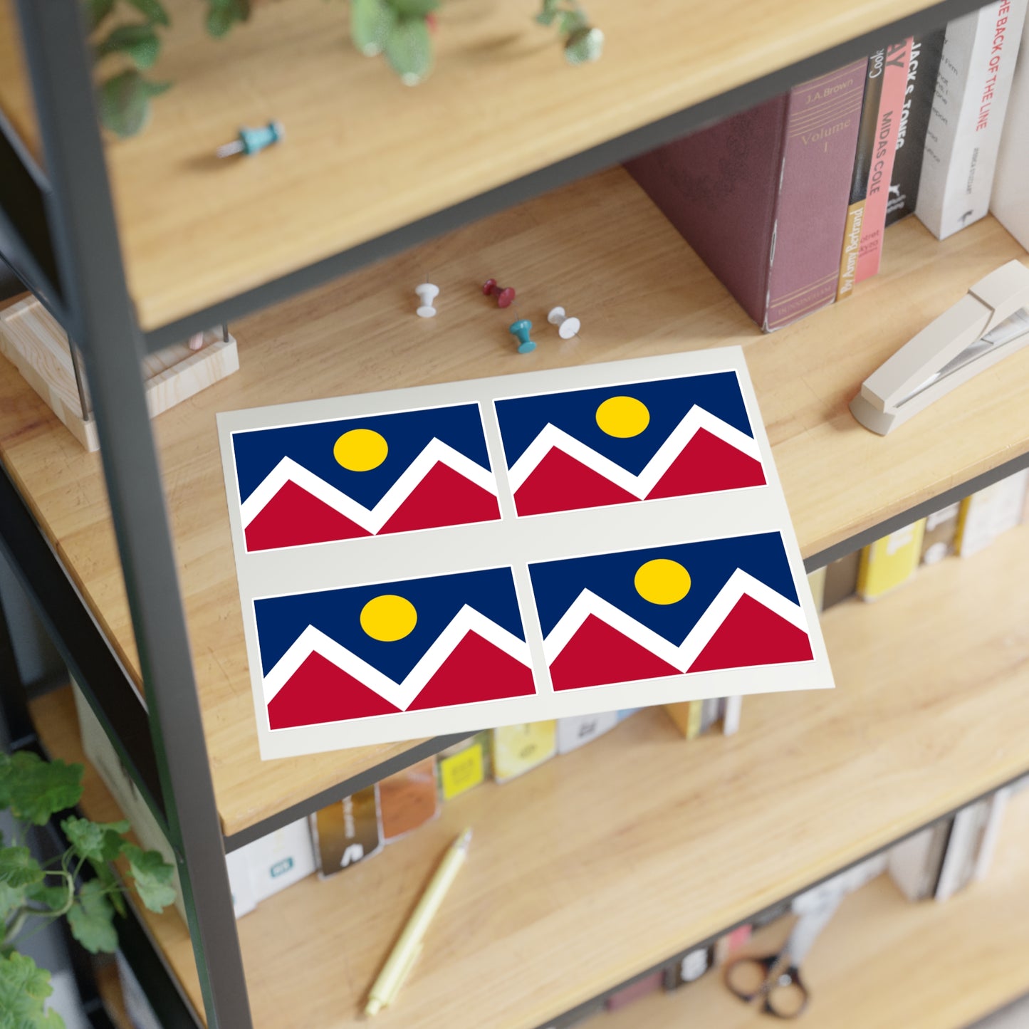 Denver Flag, Sticker Sheets