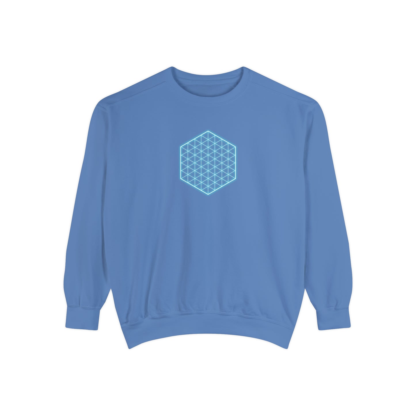 SACRED GEOMETRY Unisex Garment-Dyed Sweatshirt