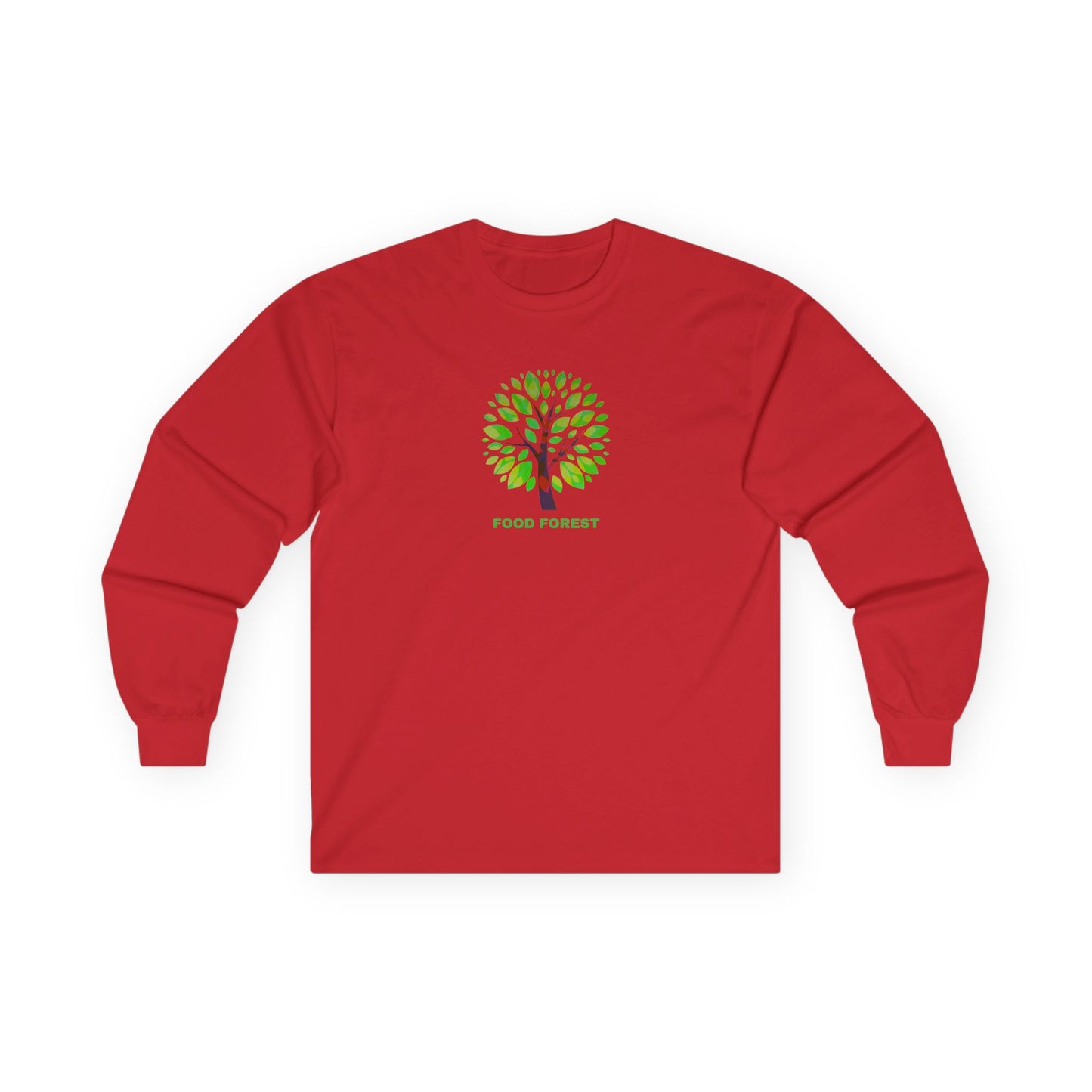 FOOD FOREST Ultra Cotton Long Sleeve Tee