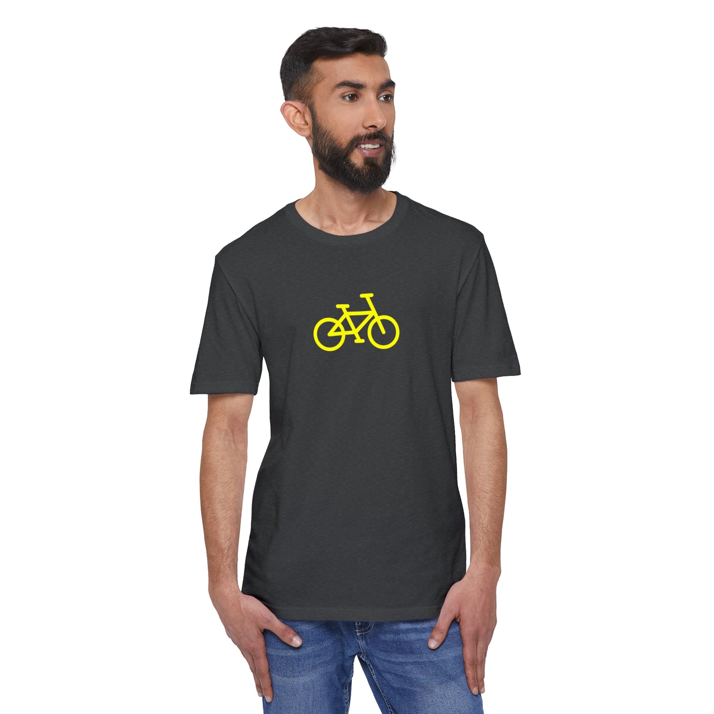 BIKE Unisex District® Re-Tee®, Gold Print