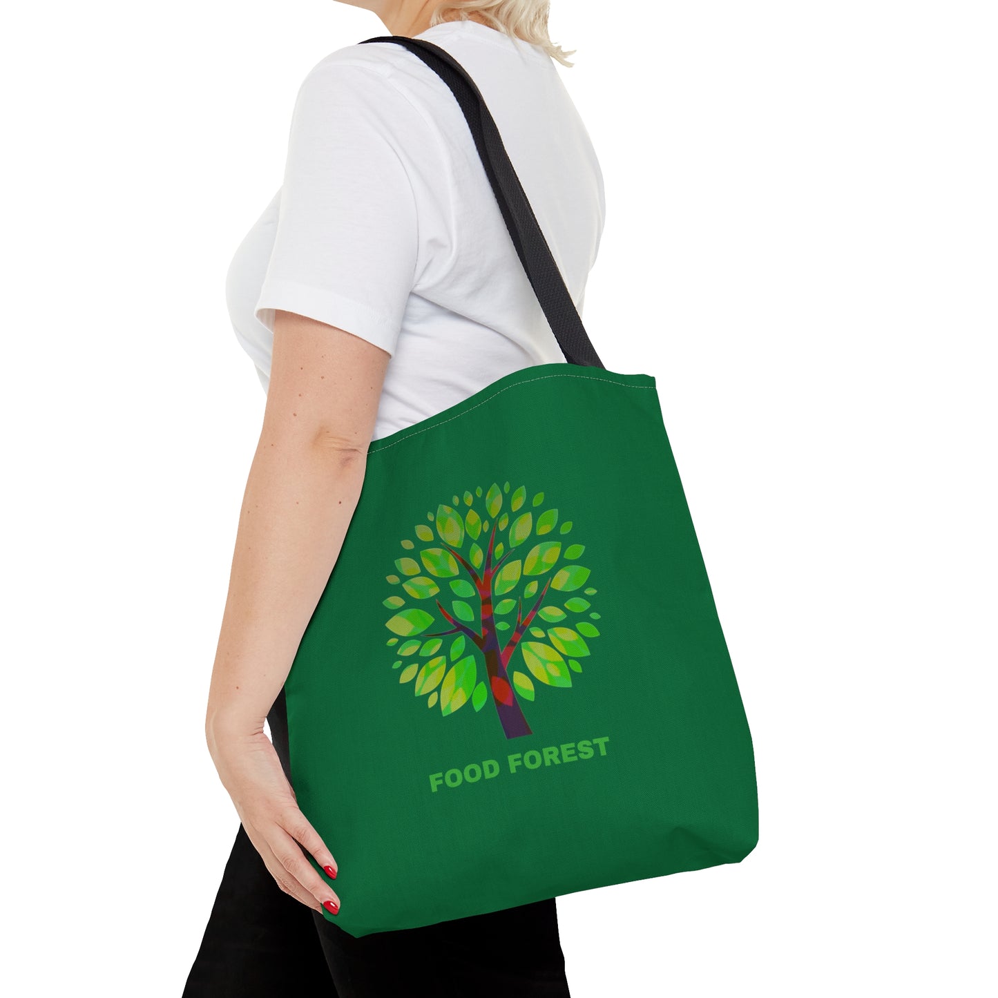 FOOD FOREST Tote Bag, Green