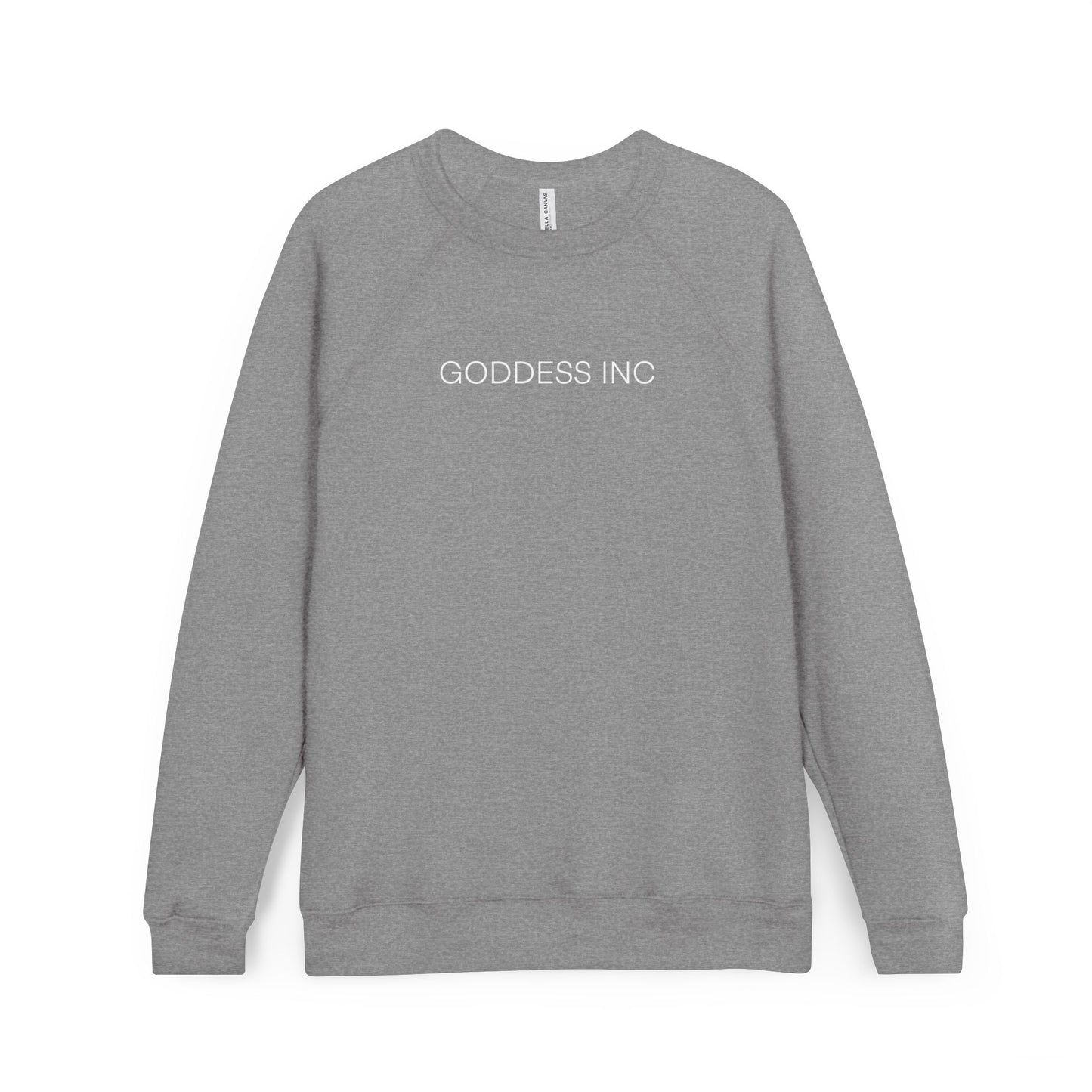 GODDESS INC Sponge Fleece Raglan Sweatshirt