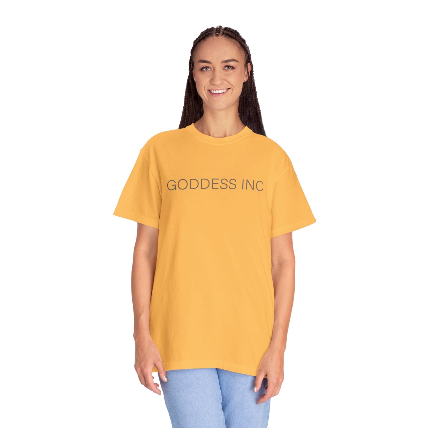 GODDESS INC Garment-Dyed T-shirt