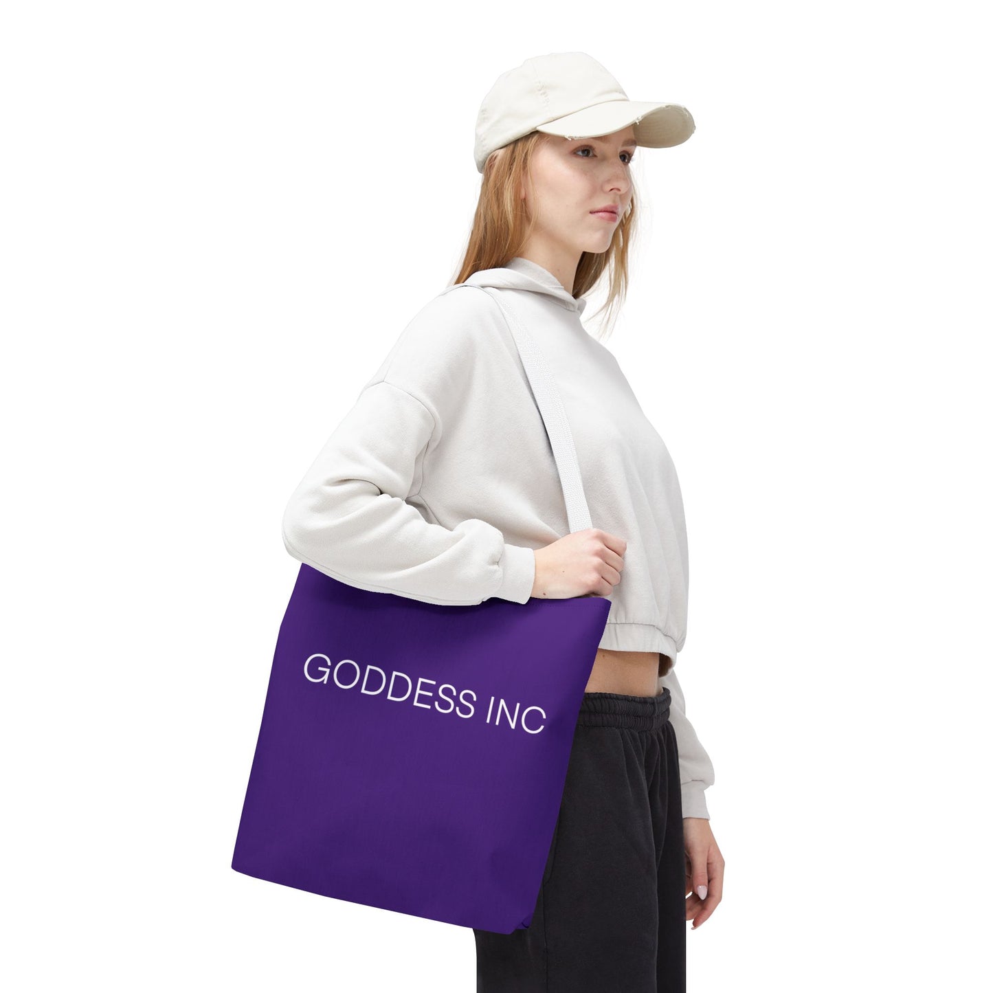 GODDESS INC Tote Bag, Purple