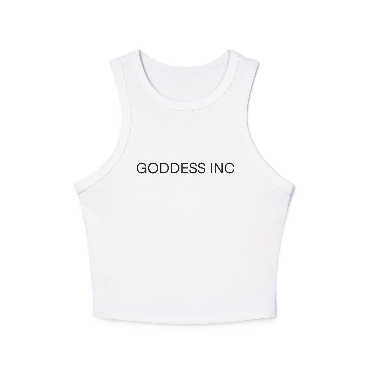 Goddess Inc, Women's Micro Rib Racer Tank Top