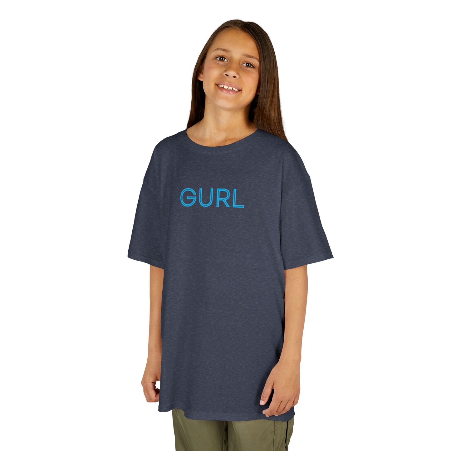 GURL Heavy Cotton™ Tee, Girls Sizes