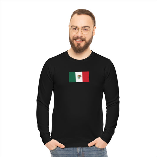 Mexican Flag, Lightweight Sweatshirt