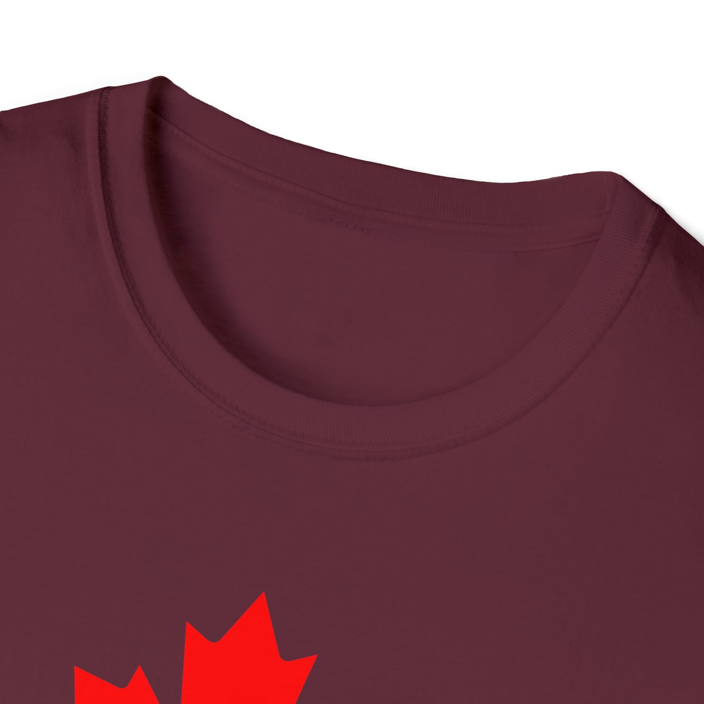Canadian Maple Leaf, Unisex Softstyle T-Shirt