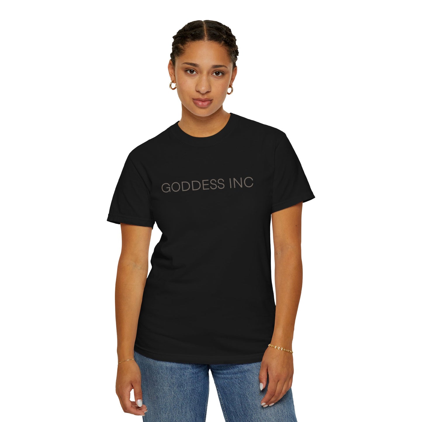 GODDESS INC Garment-Dyed T-shirt