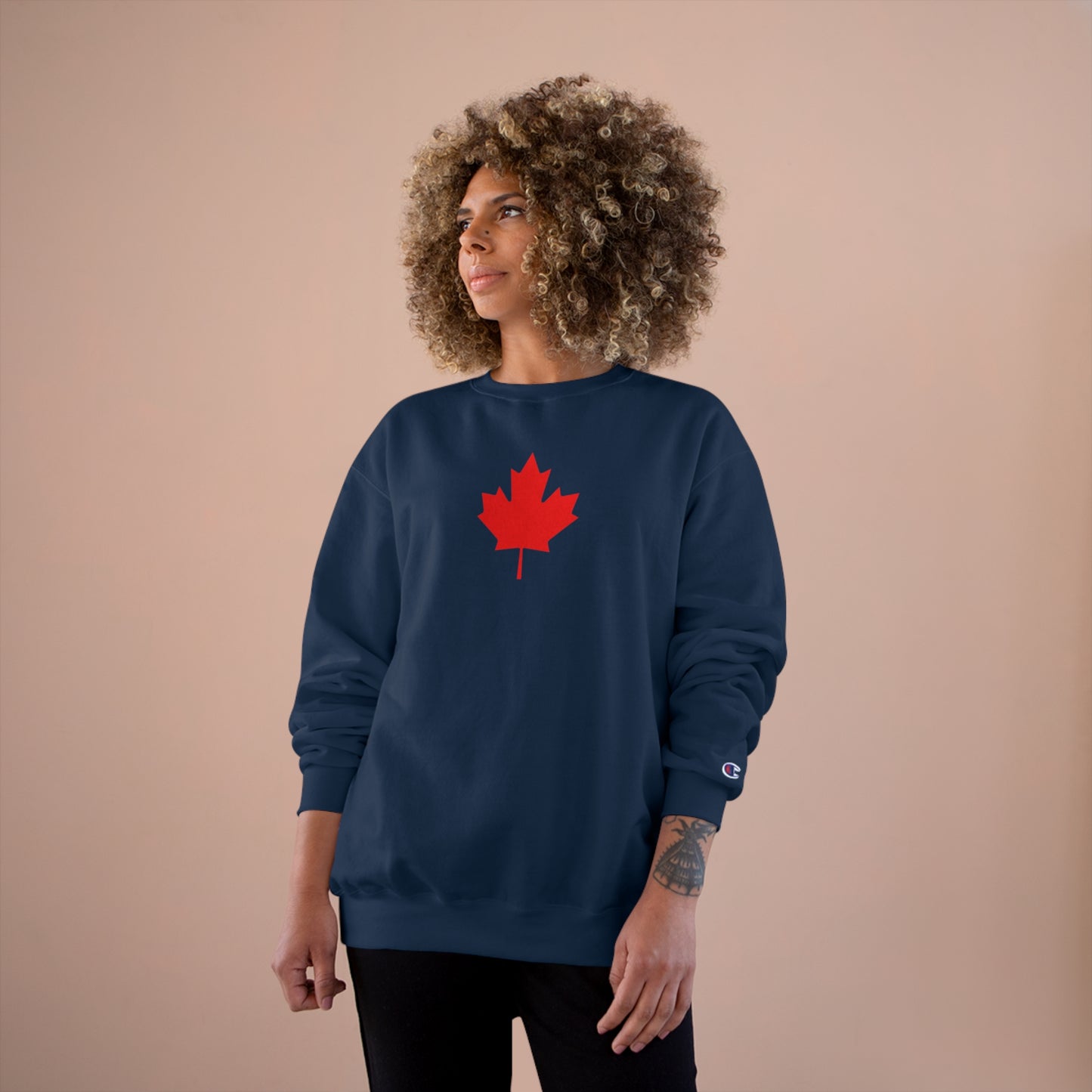 Champion Sweatshirt, Canadian Maple Leaf