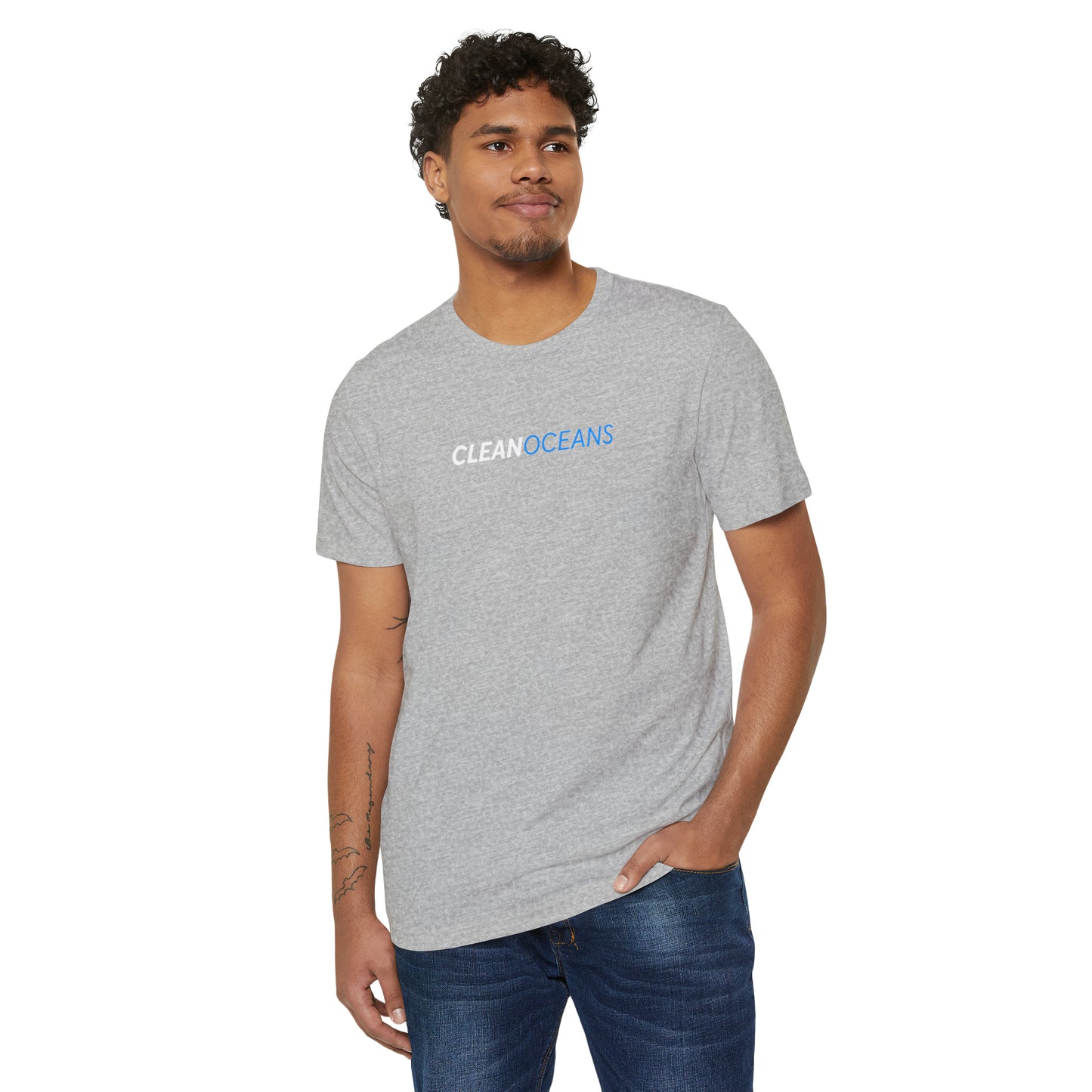 CleanOceans Unisex Recycled Organic T-Shirt