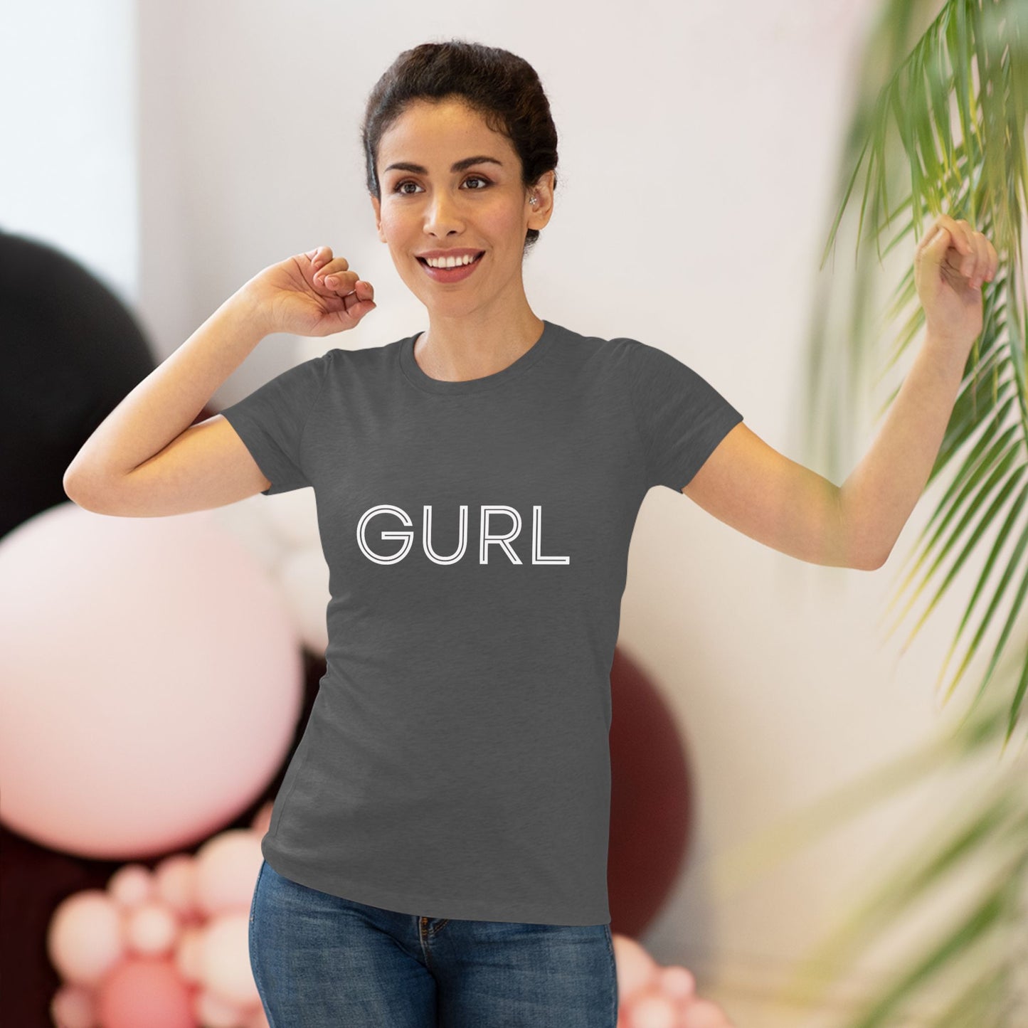 Women's Triblend Tee, GURL