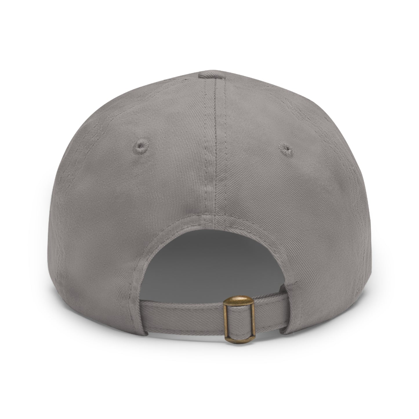 BIKE, Dad Hat with Leather Patch (Rectangle)