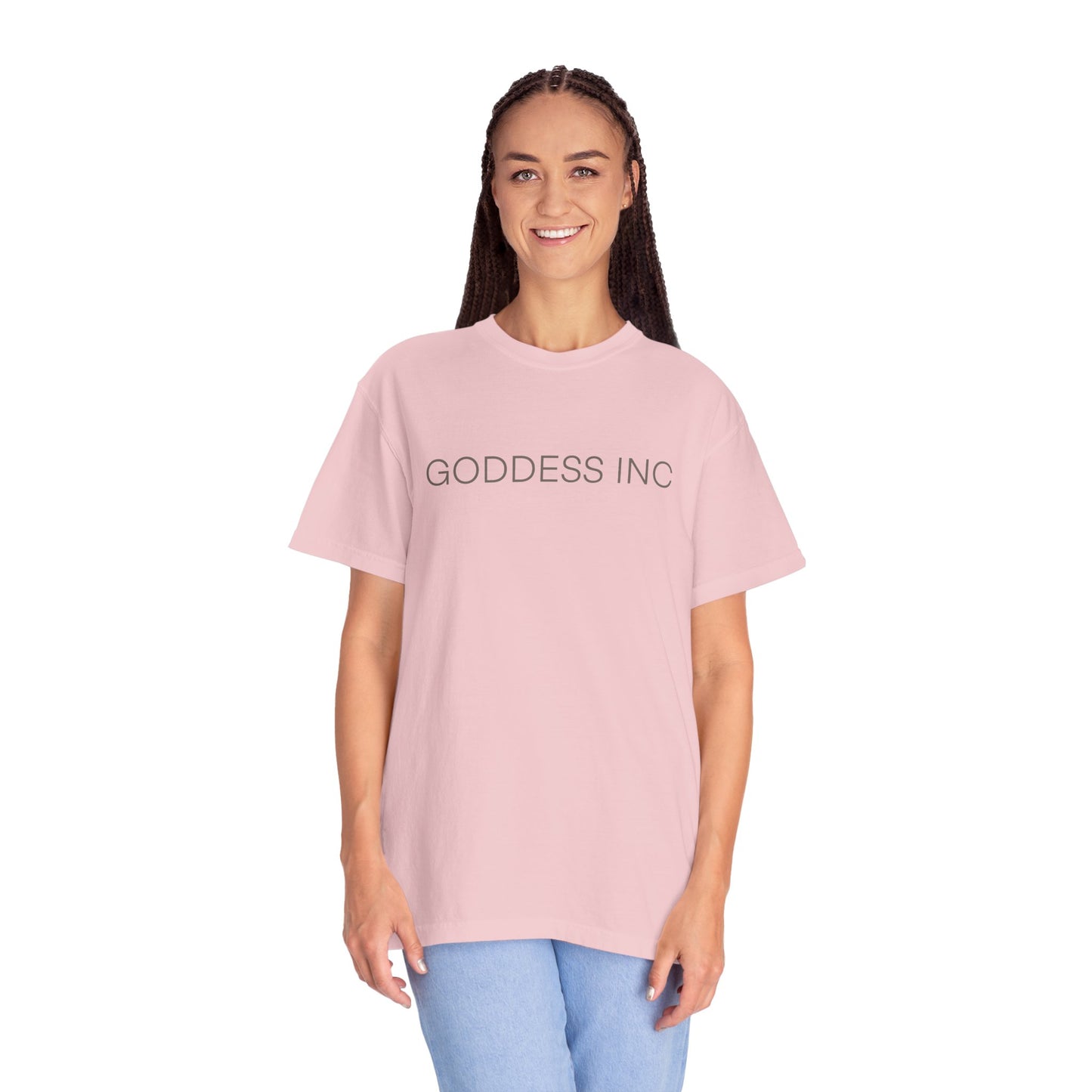 GODDESS INC Garment-Dyed T-shirt