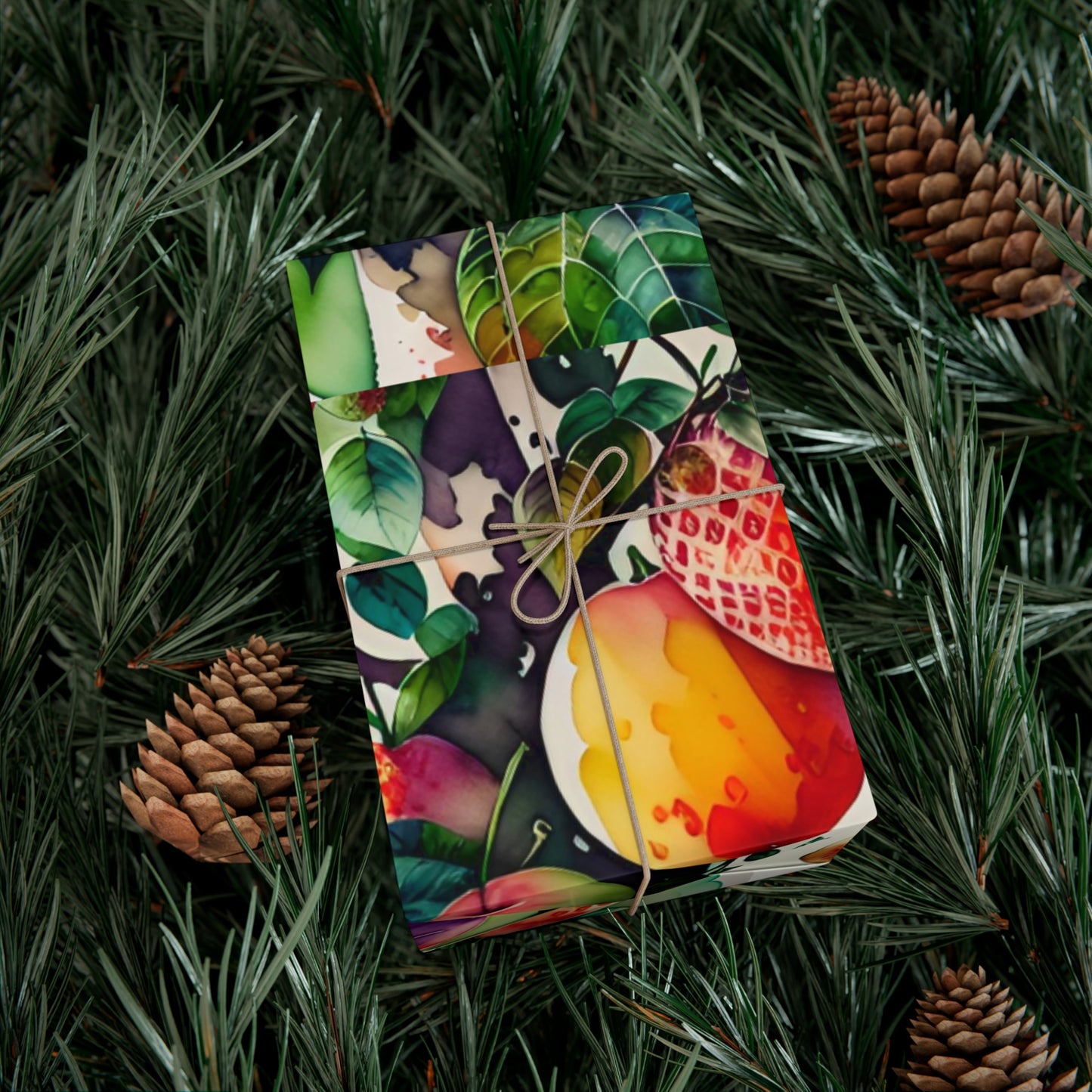 Fruit Watercolor Gift Wrap Paper