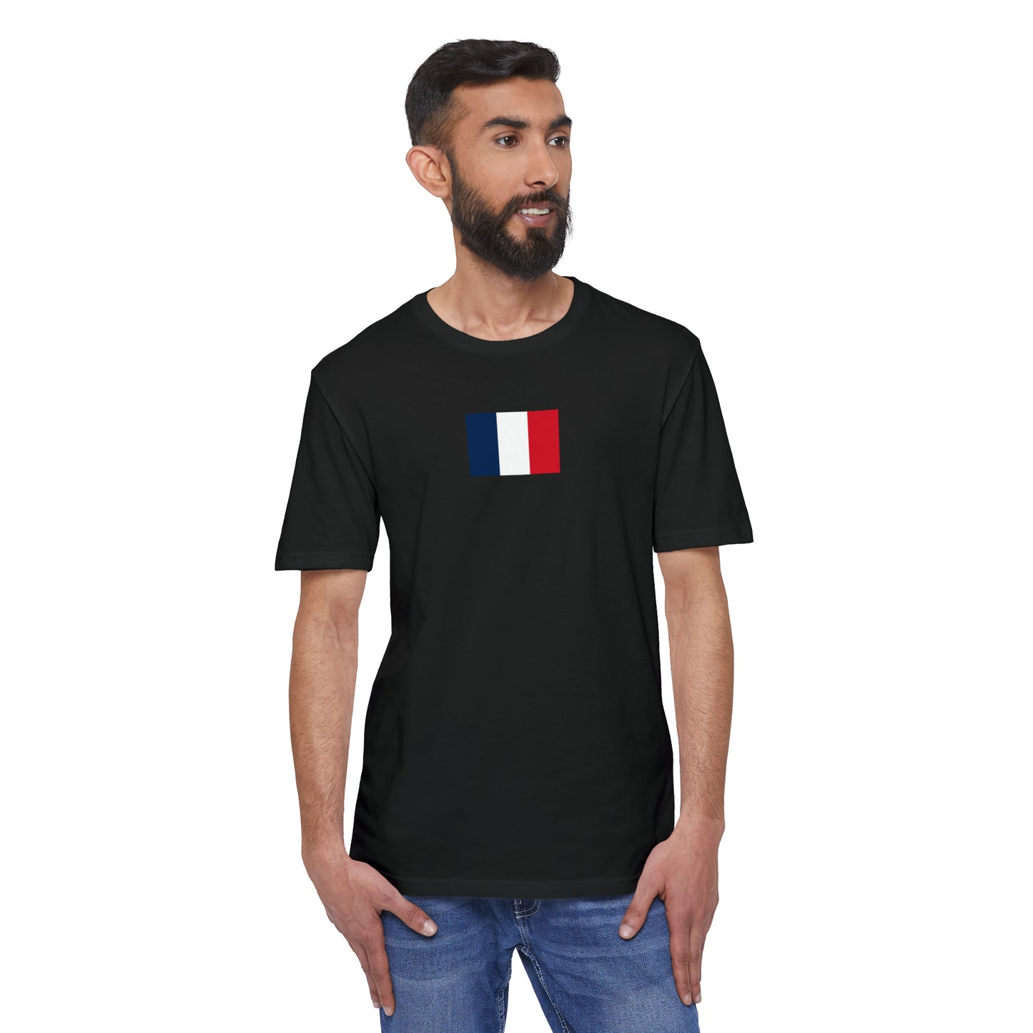 French Flag Unisex District® Re-Tee®