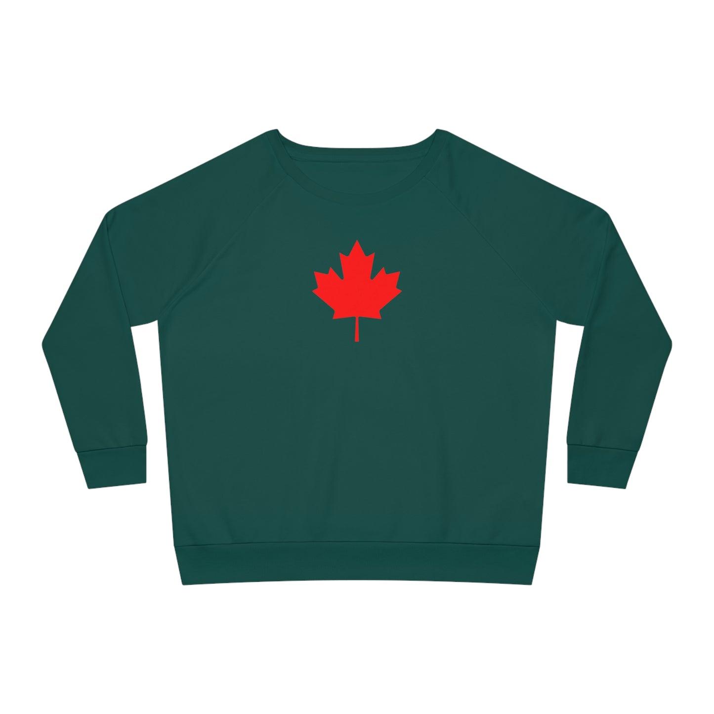 Women's Dazzler Relaxed Fit Sweatshirt, Canadian Maple Leaf